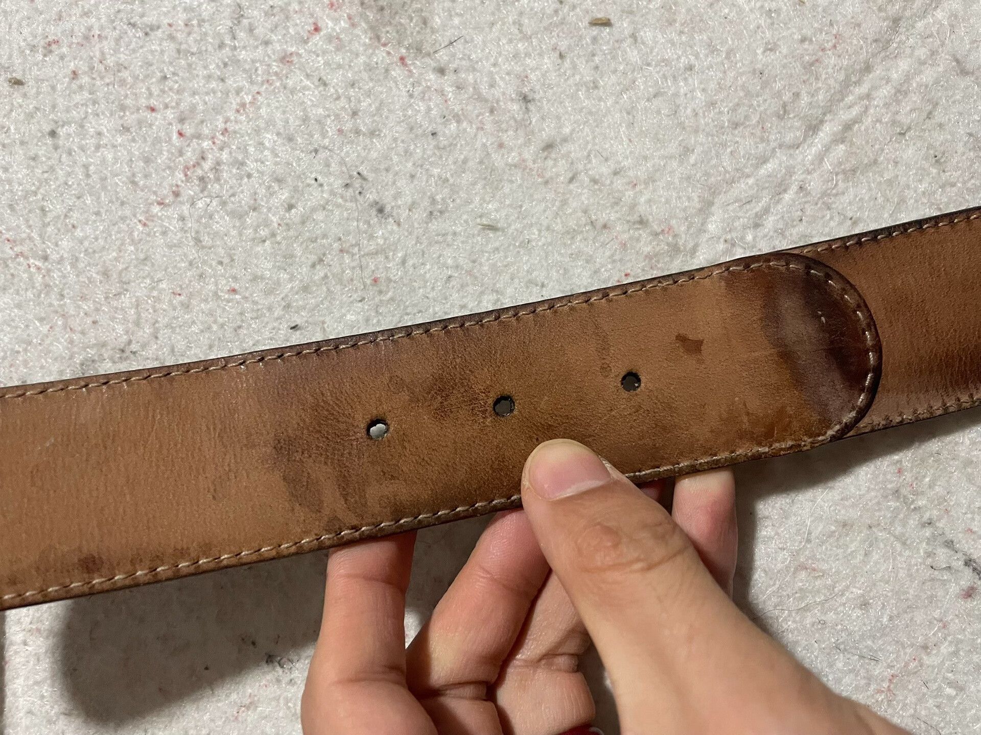 Gucci Gucci GG Monogram G Buckle Belt Size ONE SIZE - 7 Thumbnail