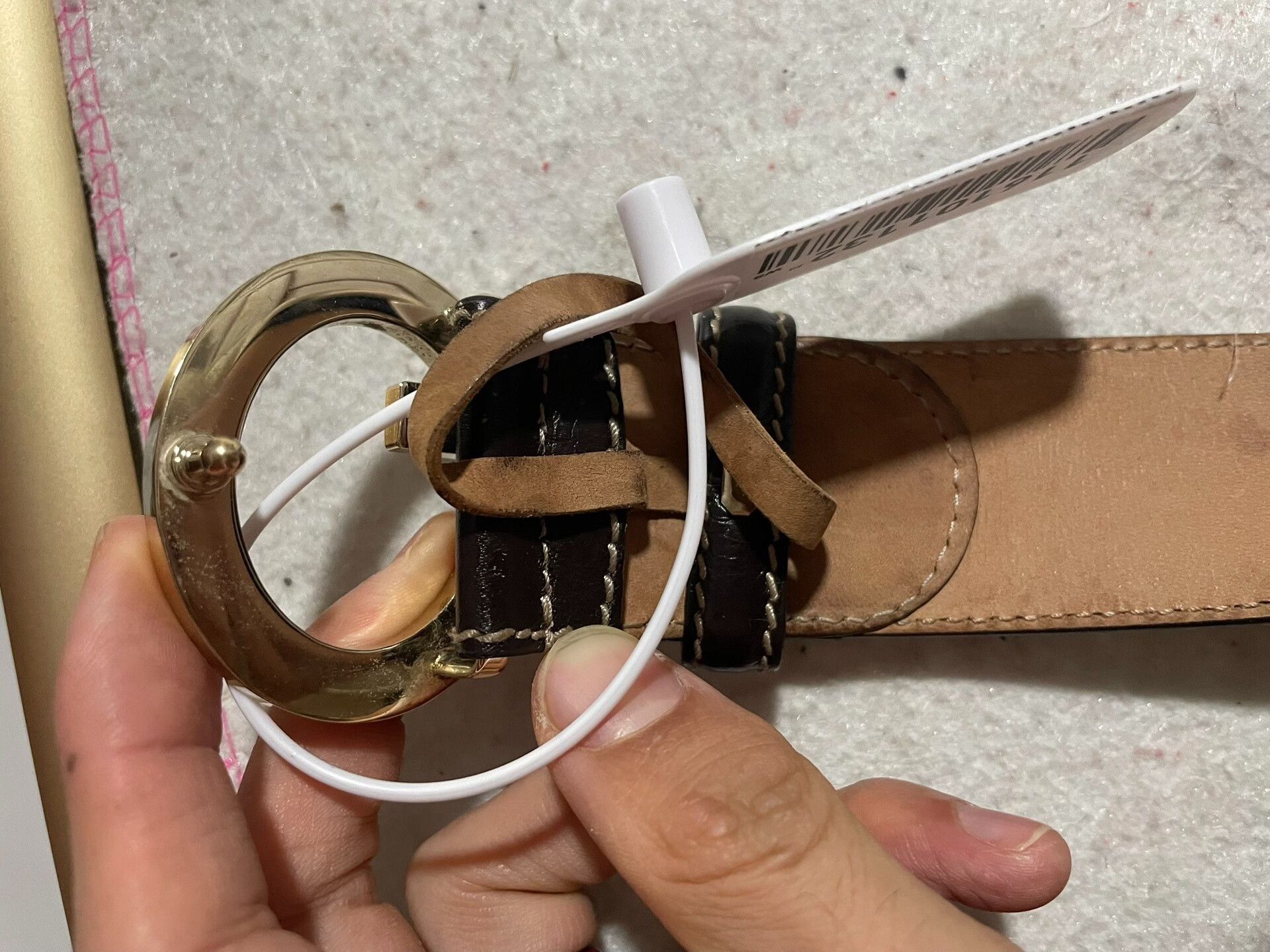 Gucci Gucci GG Monogram G Buckle Belt Size ONE SIZE - 5 Thumbnail