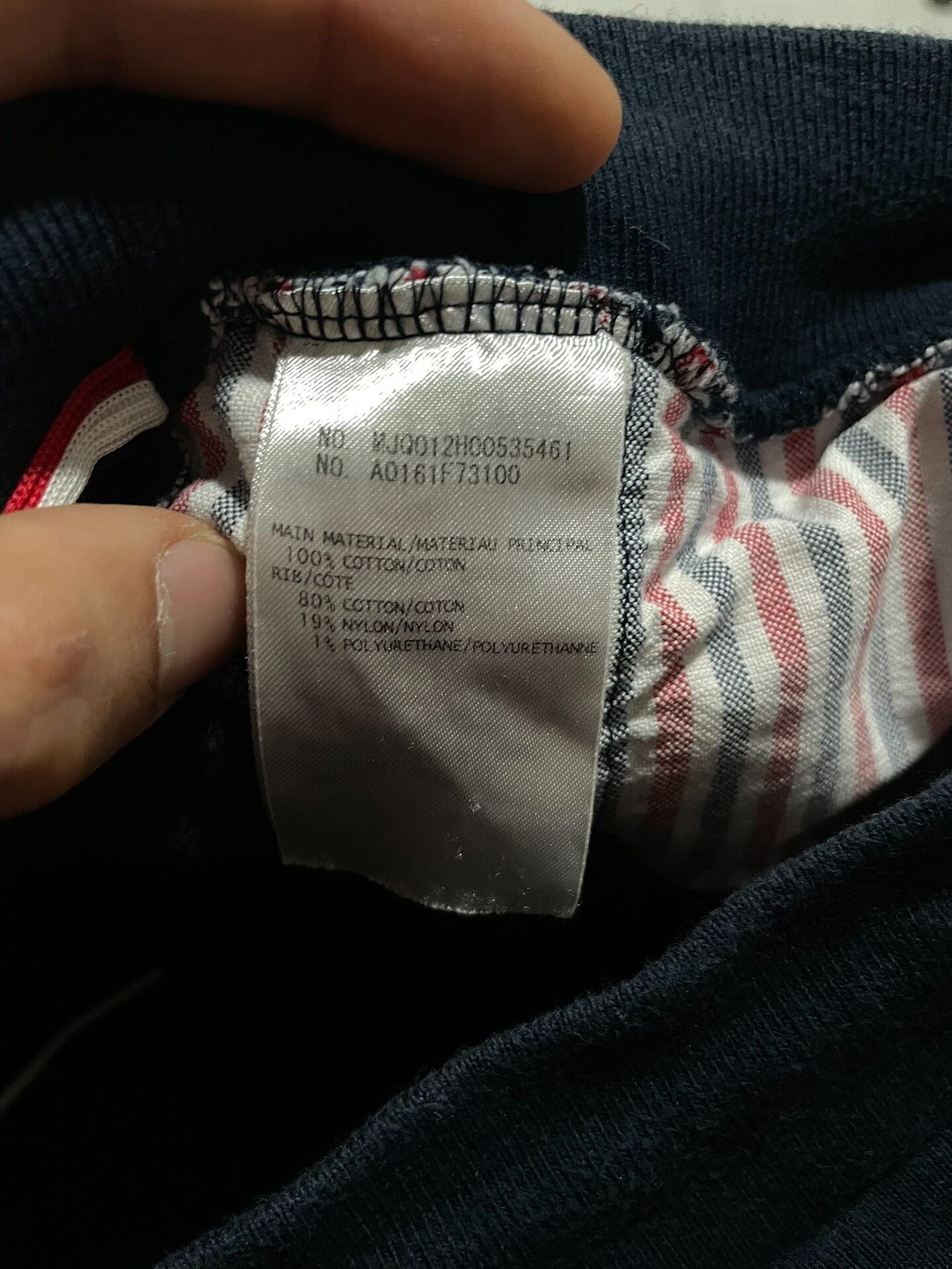 Thom Browne Thom Browne Navy Classic 4-Stripe Shorts Size US 28 / EU 44 - 4 Thumbnail