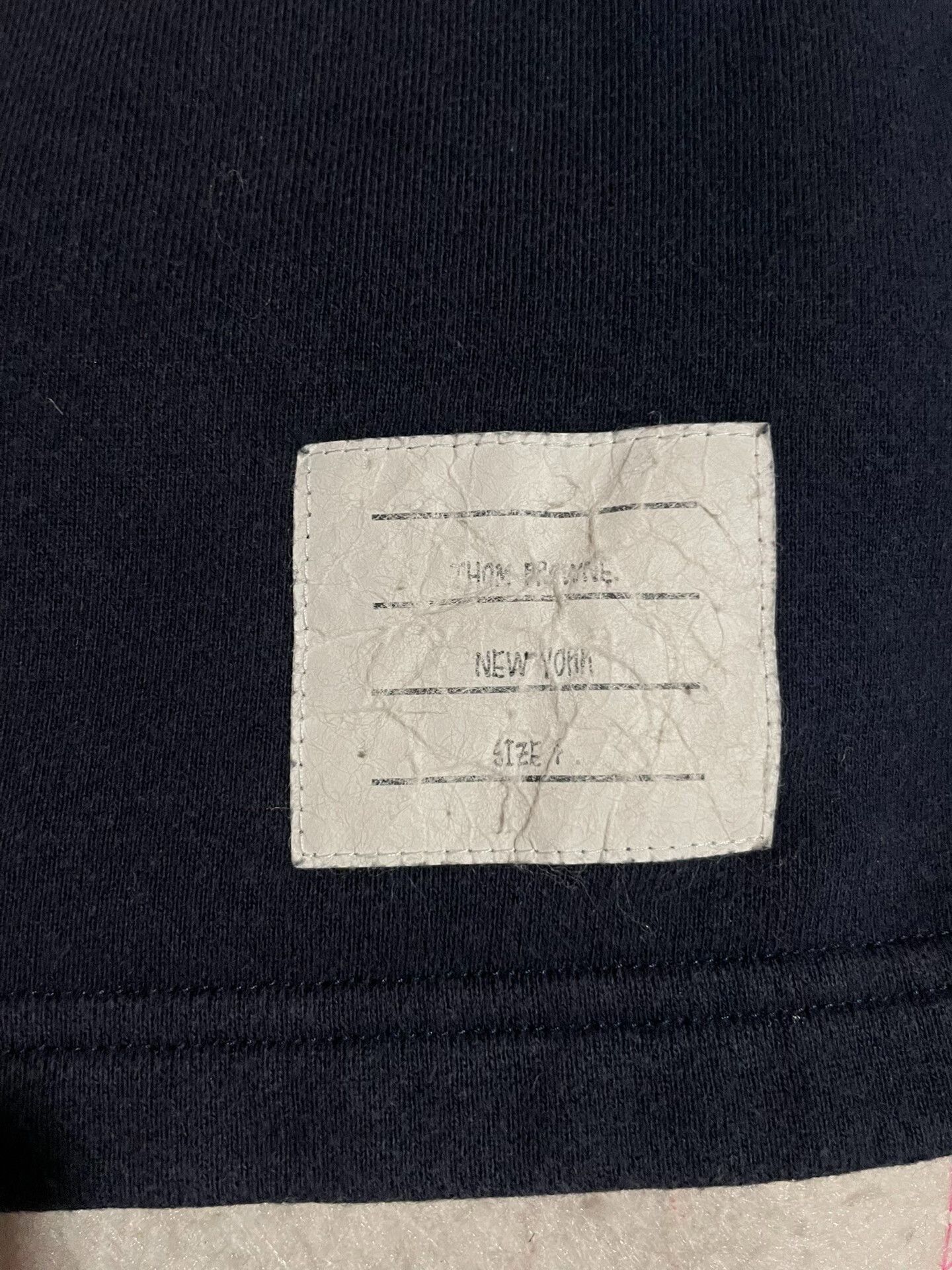 Thom Browne Thom Browne Navy Classic 4-Stripe Shorts Size US 28 / EU 44 - 2 Thumbnail