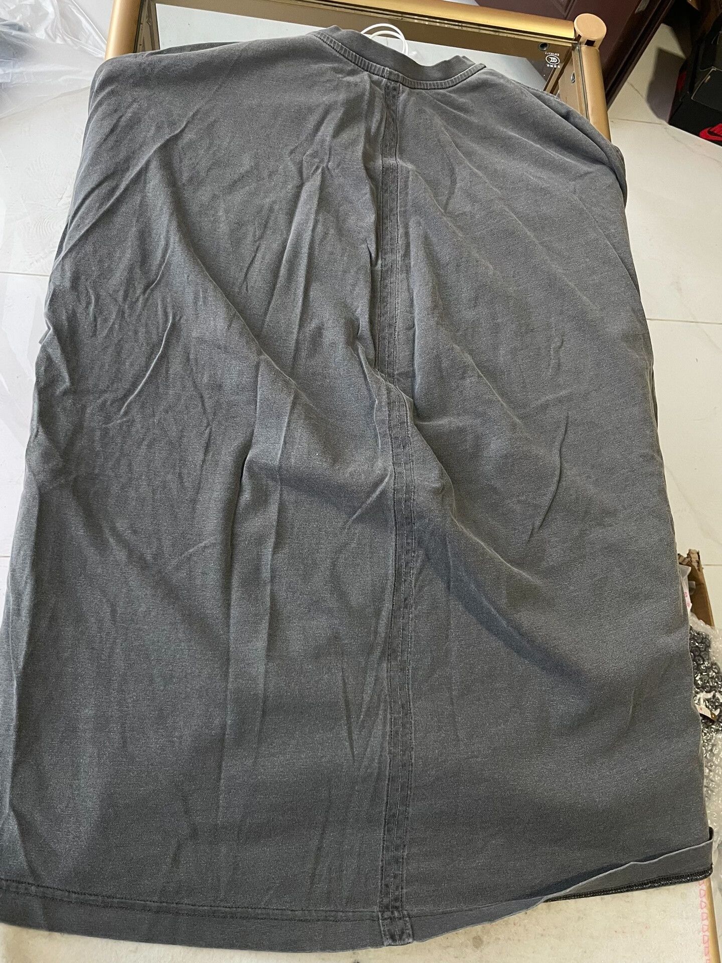 Balenciaga Balenciaga Washed Black Logo T-Shirt Size US S / EU 44-46 / 1 - 5 Thumbnail