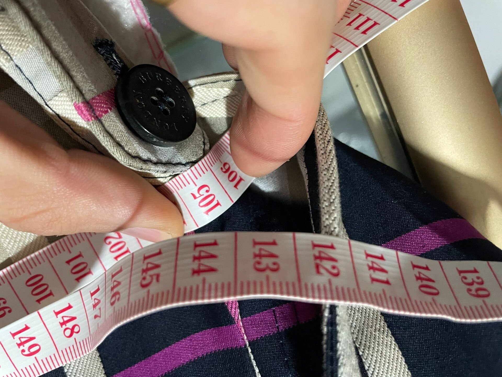 Burberry Burberry Double-Breasted Check Trench Coat Size S / US 4 / IT 40 - 7 Thumbnail