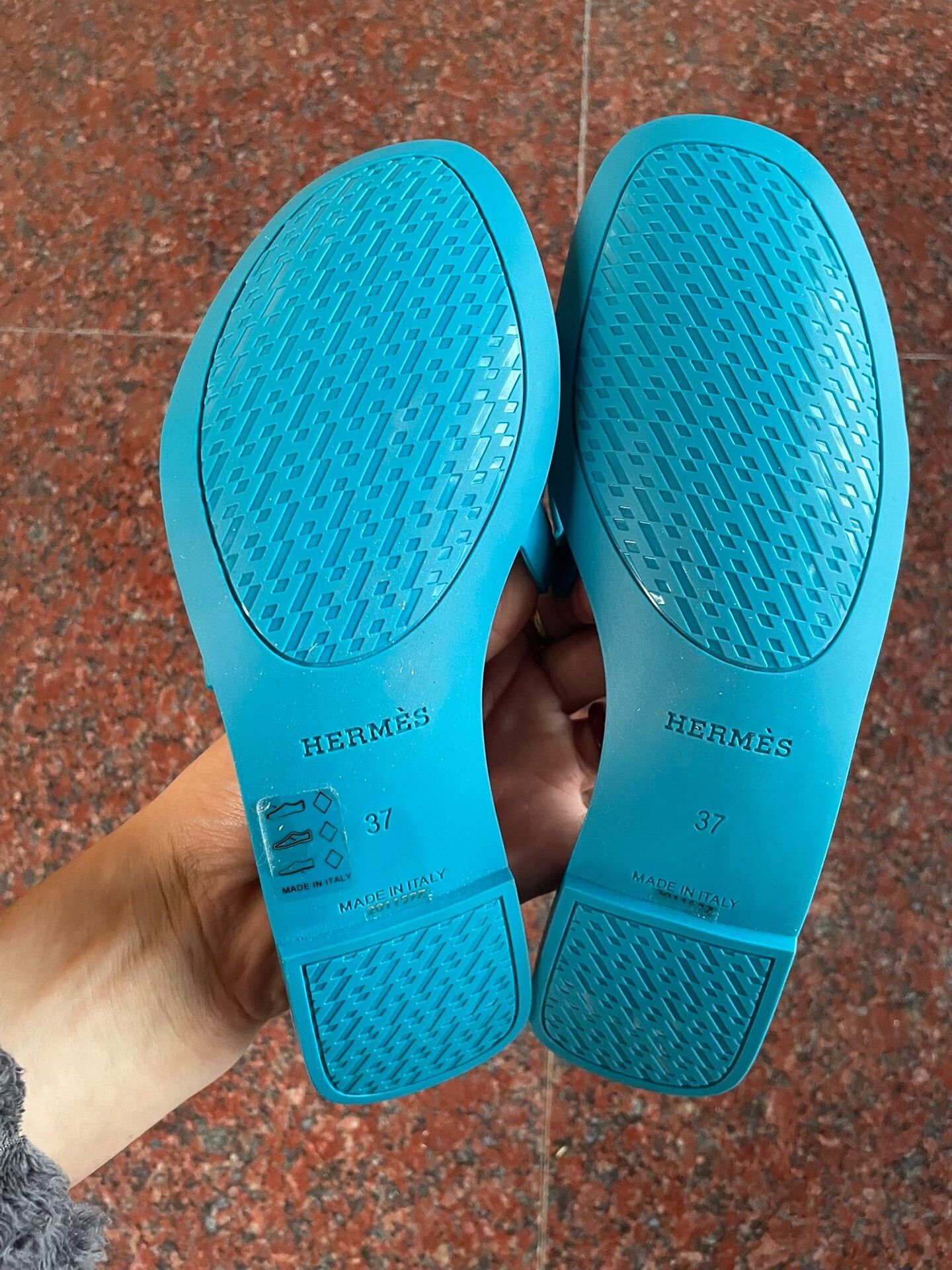 Hermes Hermès Pig Nose Rubber Sandals Size US 6 / IT 36 - 2 Thumbnail
