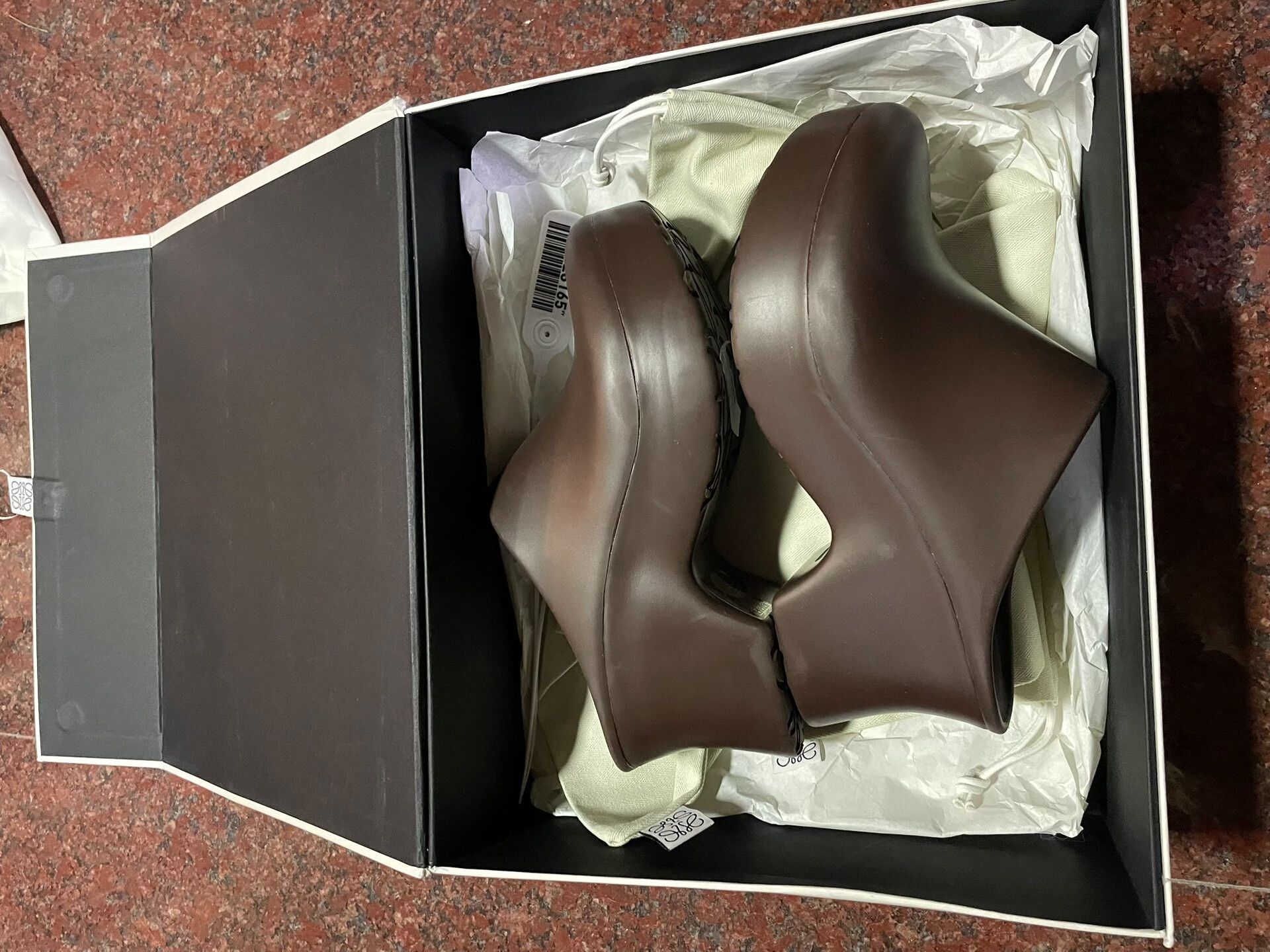 Loewe LOEWE Platform Mules Size 38 Brown Size US 7 / IT 37 - 5 Thumbnail