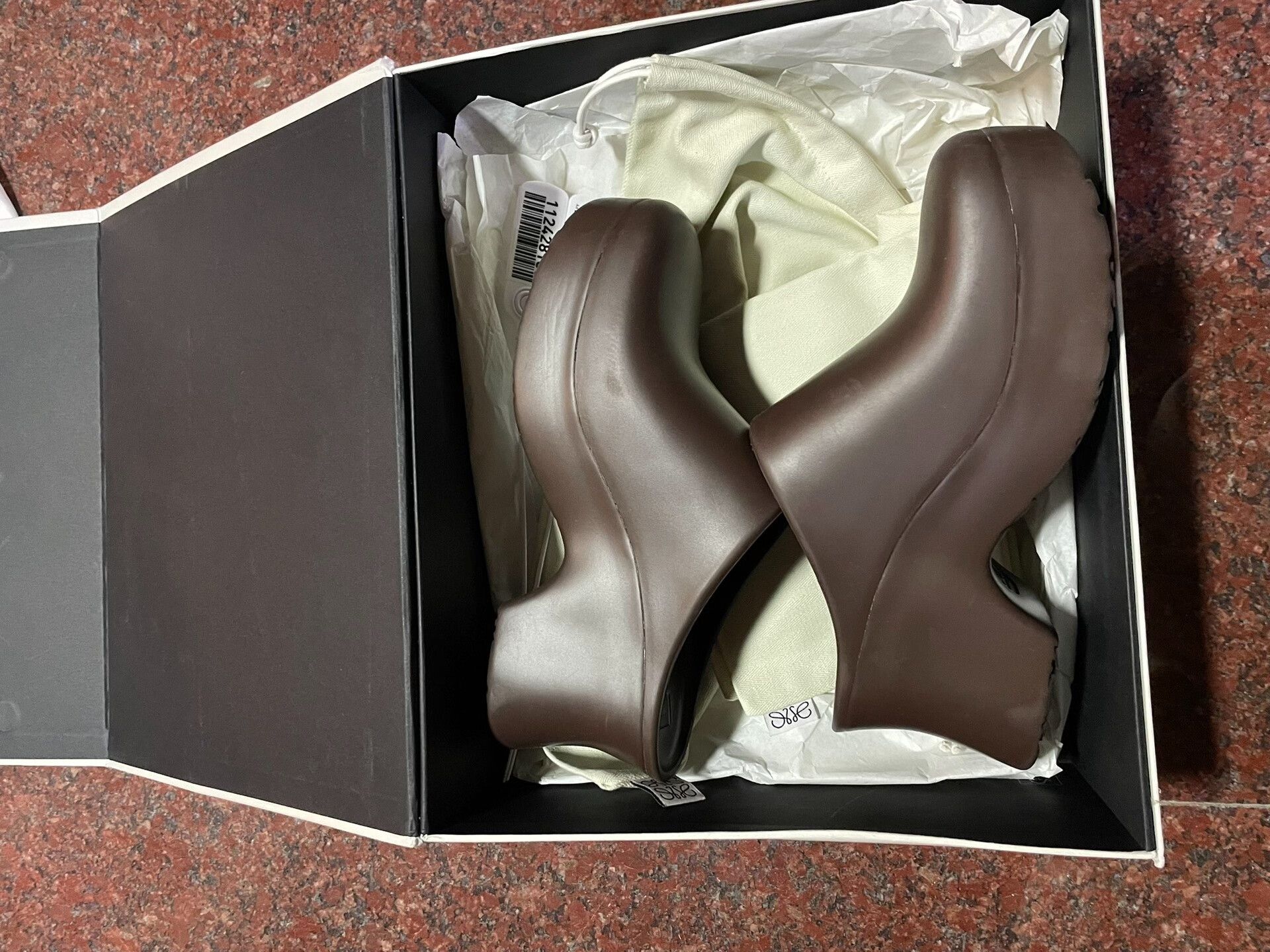 Loewe LOEWE Platform Mules Size 38 Brown Size US 7 / IT 37 - 4 Thumbnail