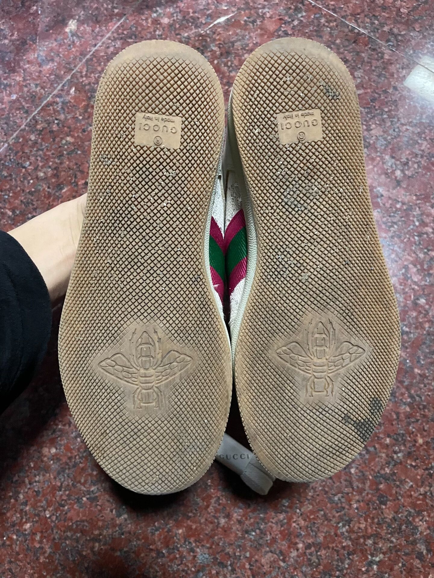 Gucci Gucci Distressed Sneakers Size US 5 / IT 35 - 5 Thumbnail