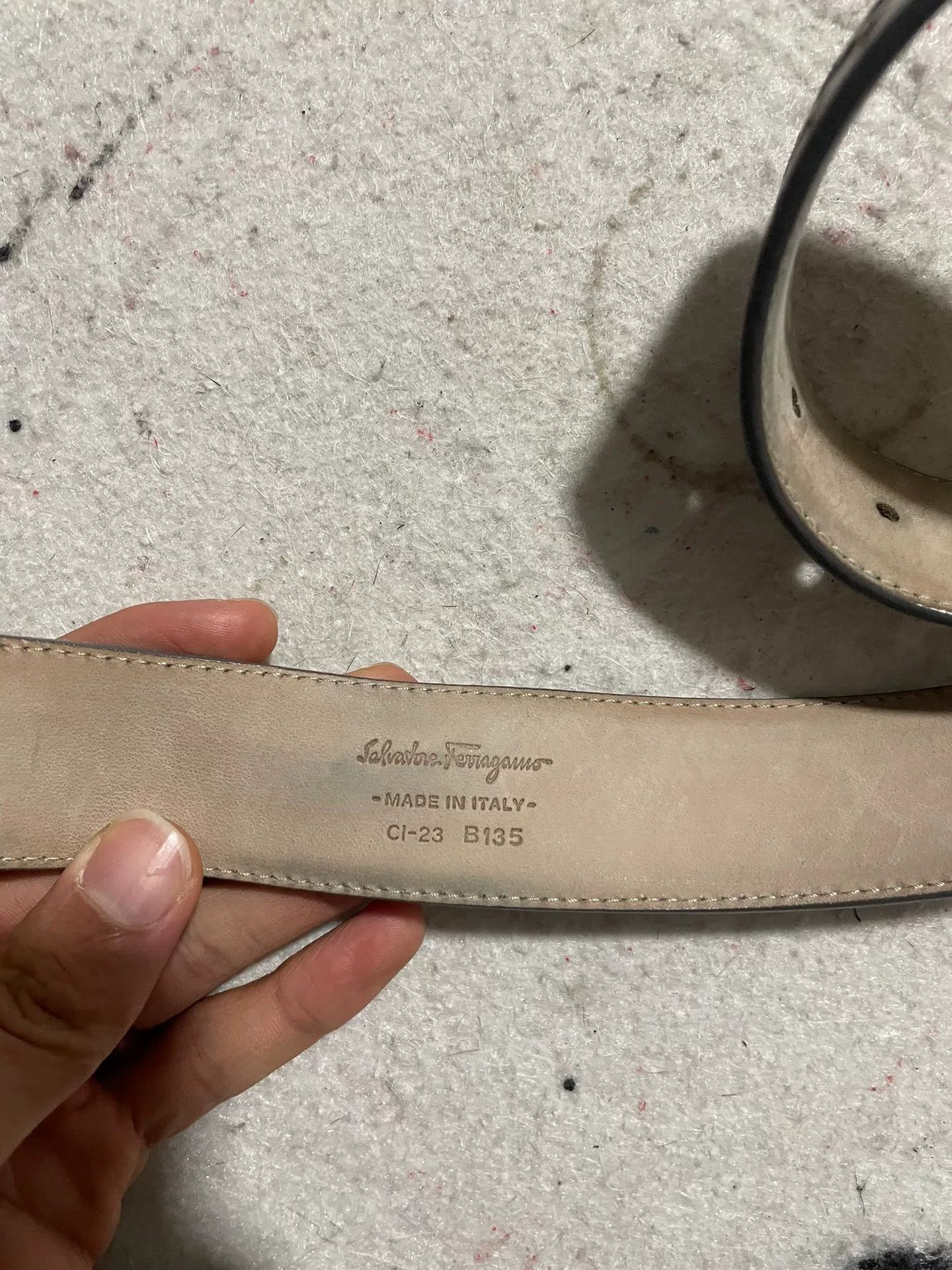 Salvatore Ferragamo Salvatore Ferragamo Silver Buckle Belt Size ONE SIZE - 7 Thumbnail