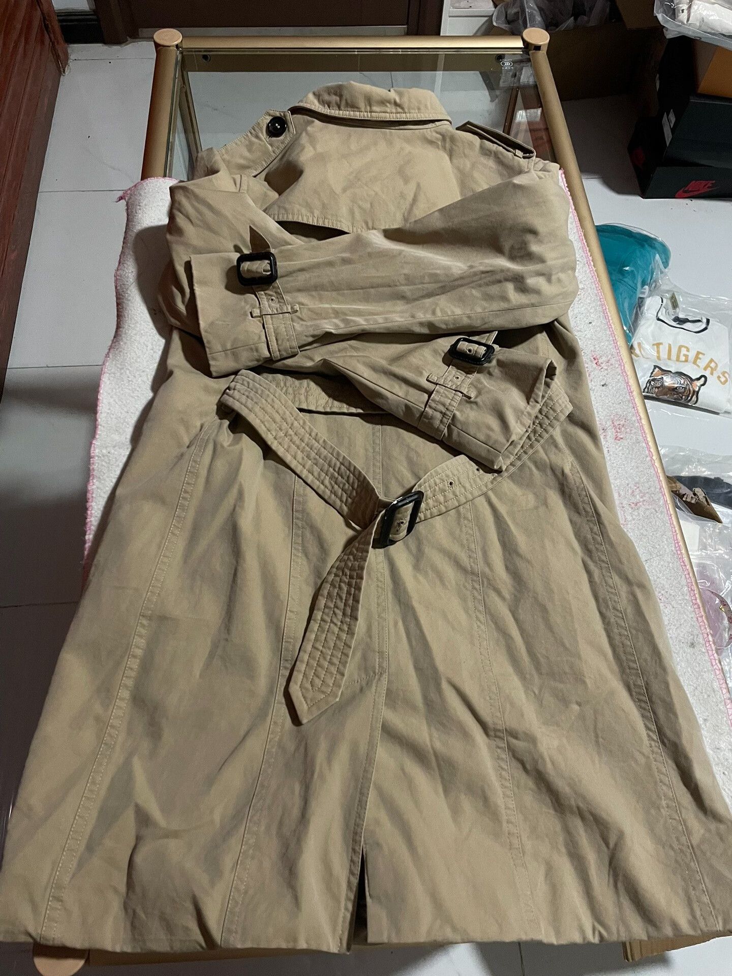 Burberry Burberry Women's Trench Coat Size S / US 4 / IT 40 - 9 Thumbnail