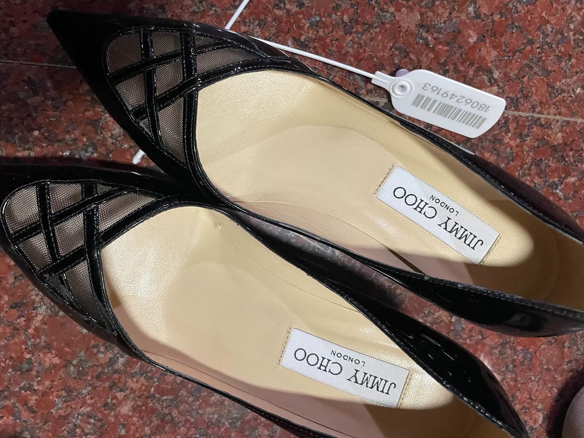 Jimmy Choo Jimmy Choo Black Patent Leather Heels 37 Size US 6 / IT 36 - 7 Thumbnail