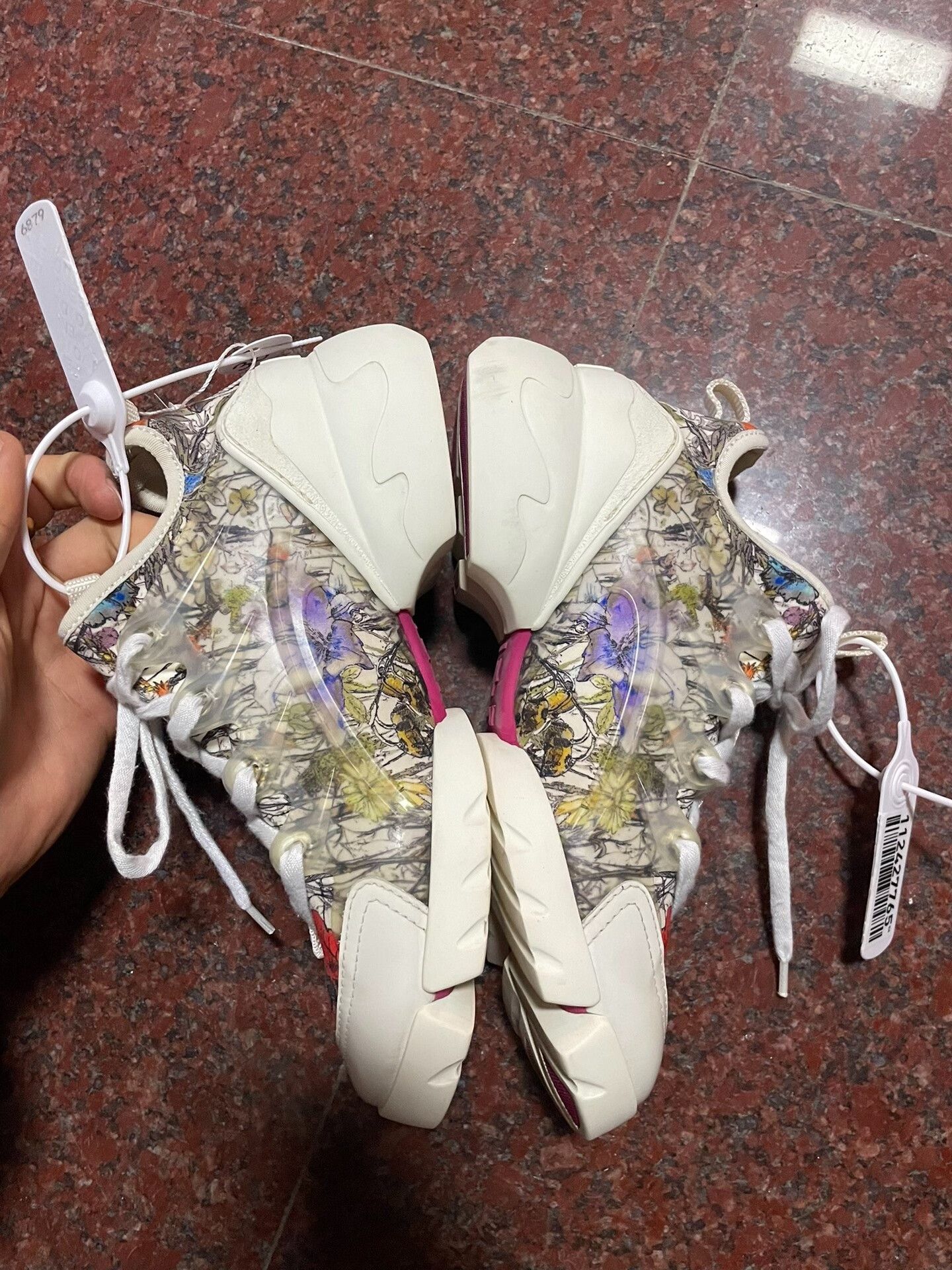 Dior Dior Floral Sneakers Size US 5 / IT 35 - 3 Thumbnail