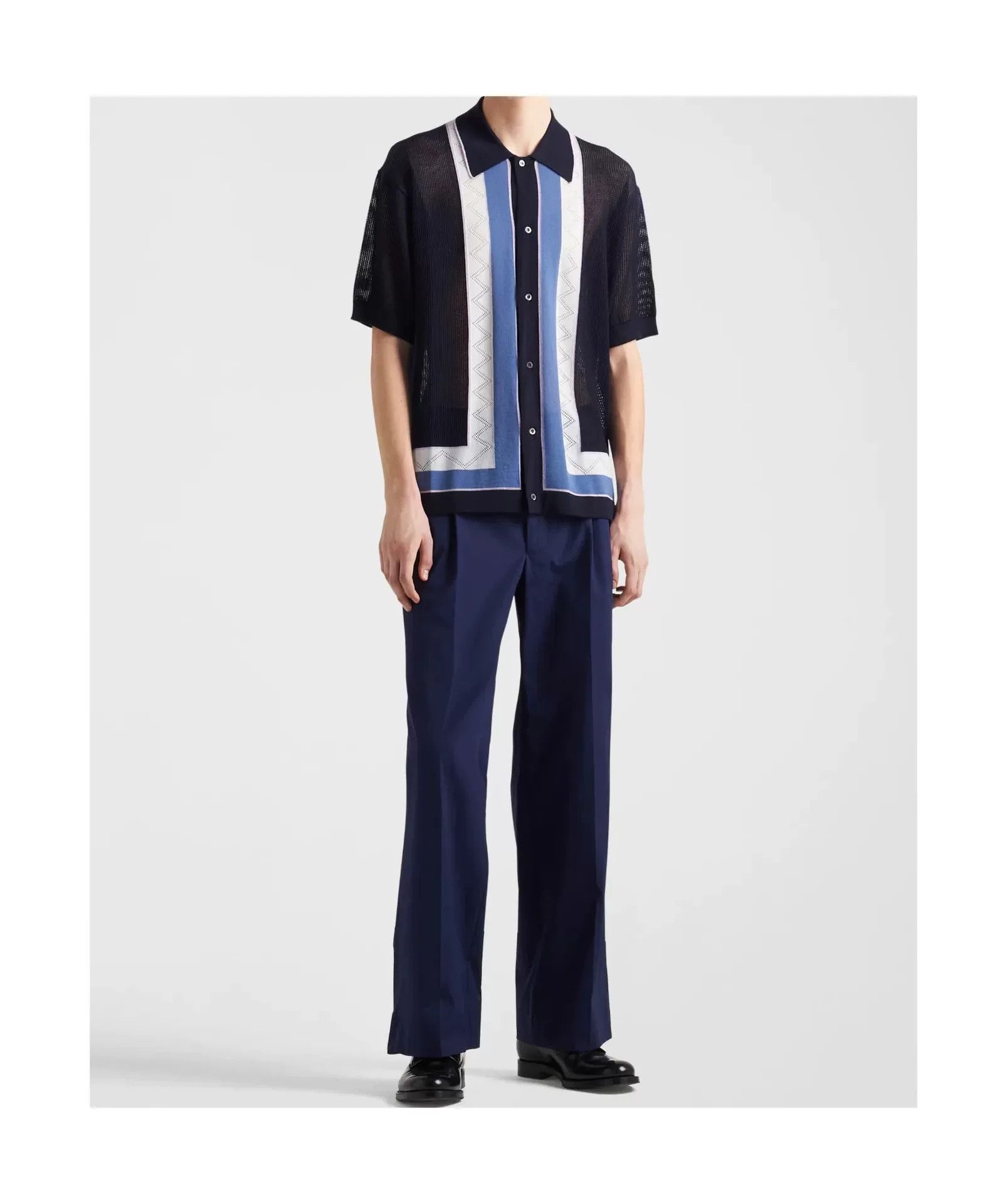 Prada PRADA SS24 Men's Solid Casual Pants Size US 30 / EU 46 - 5 Thumbnail