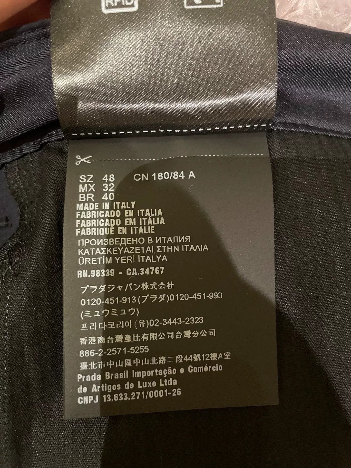 Prada Prada Men's Cotton Casual Pants Size US 32 / EU 48 - 3 Thumbnail