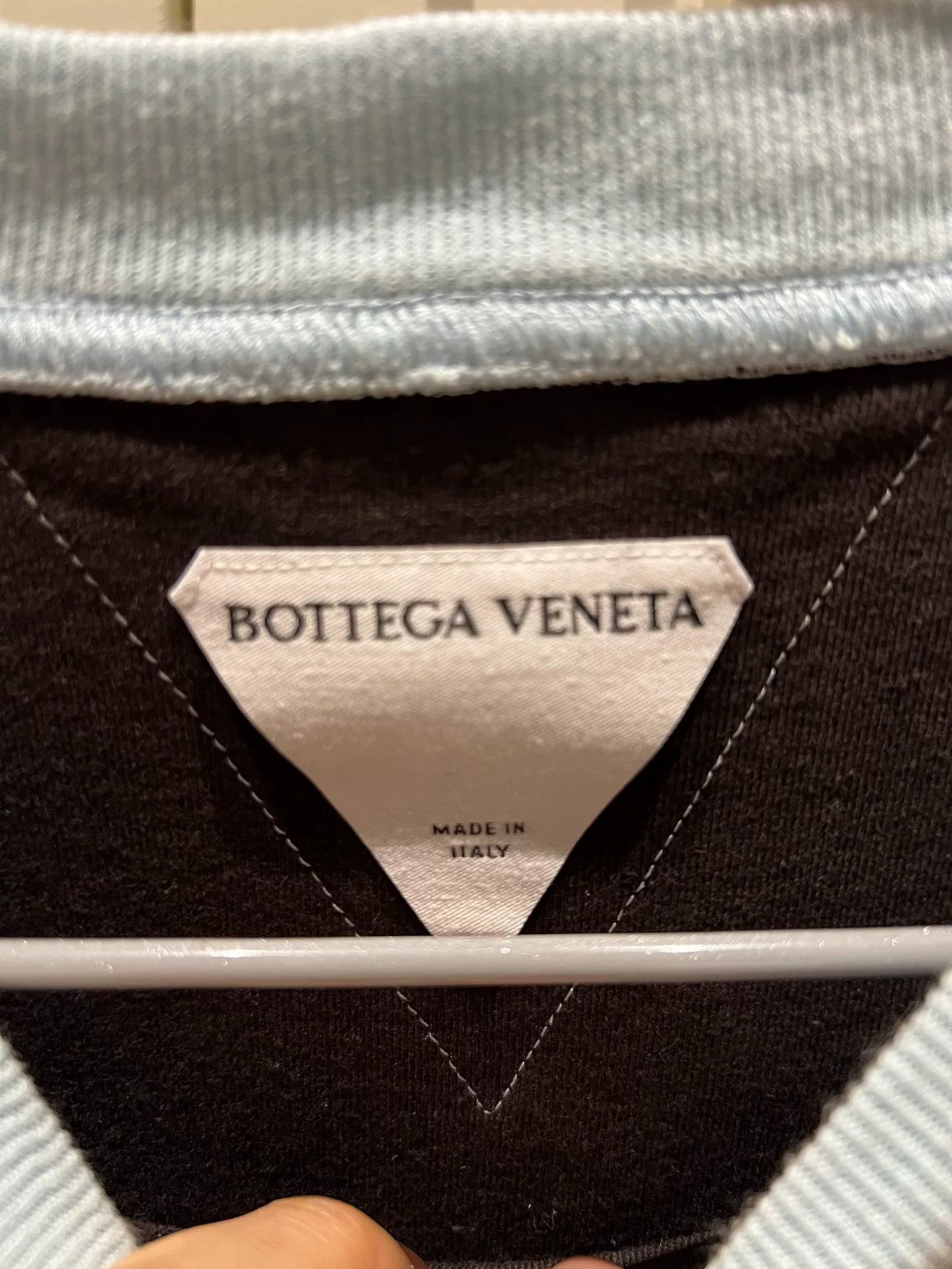 Bottega Veneta Bottega Veneta Men's Round Neck Double Layer T-Shirt Size US S / EU 44-46 / 1 - 5 Thumbnail