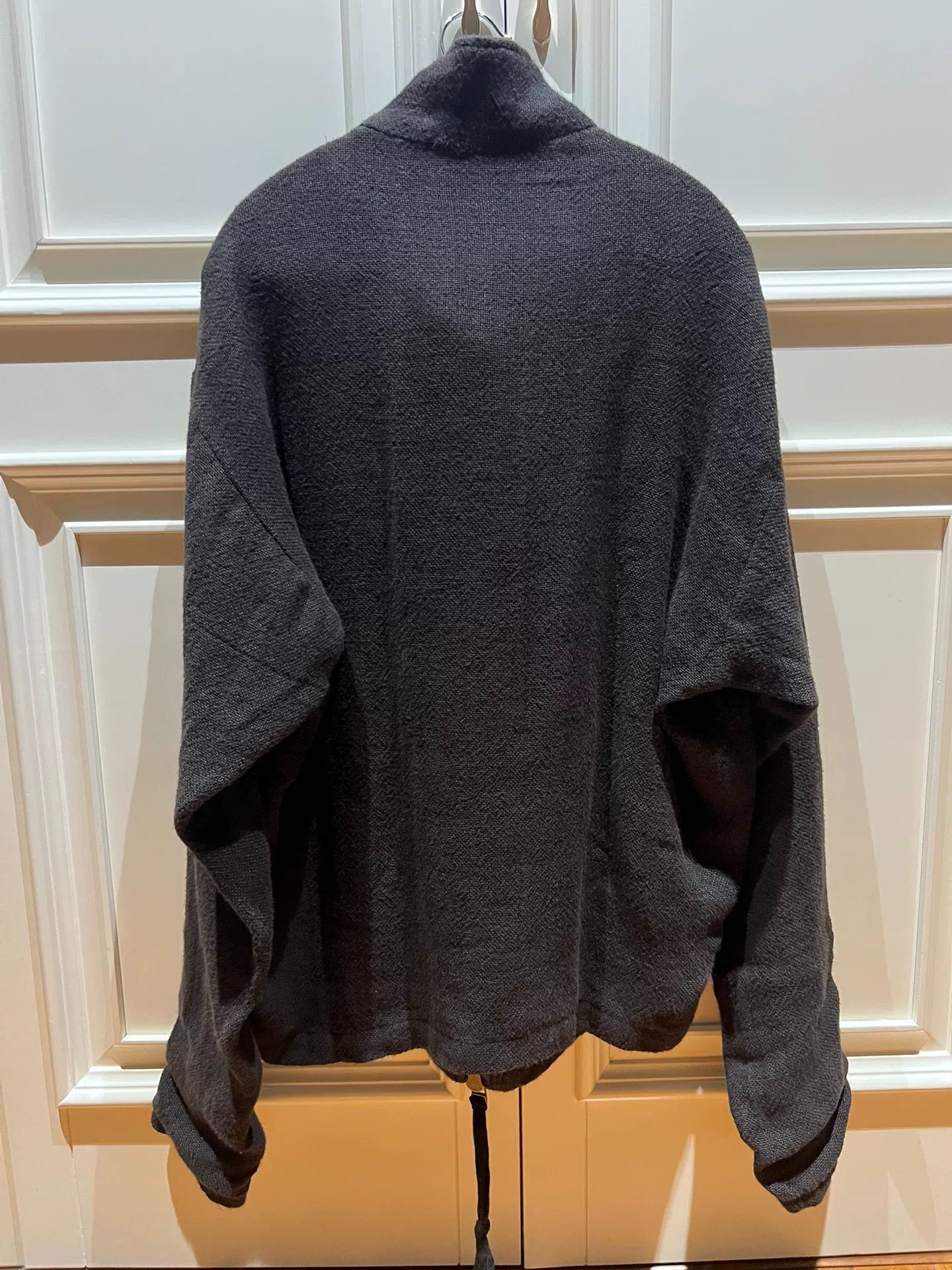 Greg Lauren Greg Lauren Men's Linen Zip Jacket Size US M / EU 48-50 / 2 - 2 Thumbnail