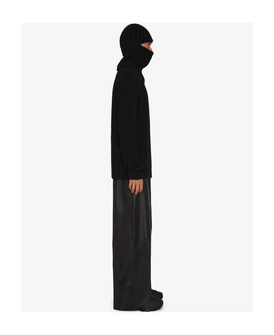 Givenchy Givenchy Men's Black Hooded Knit Sweater Size US S / EU 44-46 / 1 - 7 Thumbnail