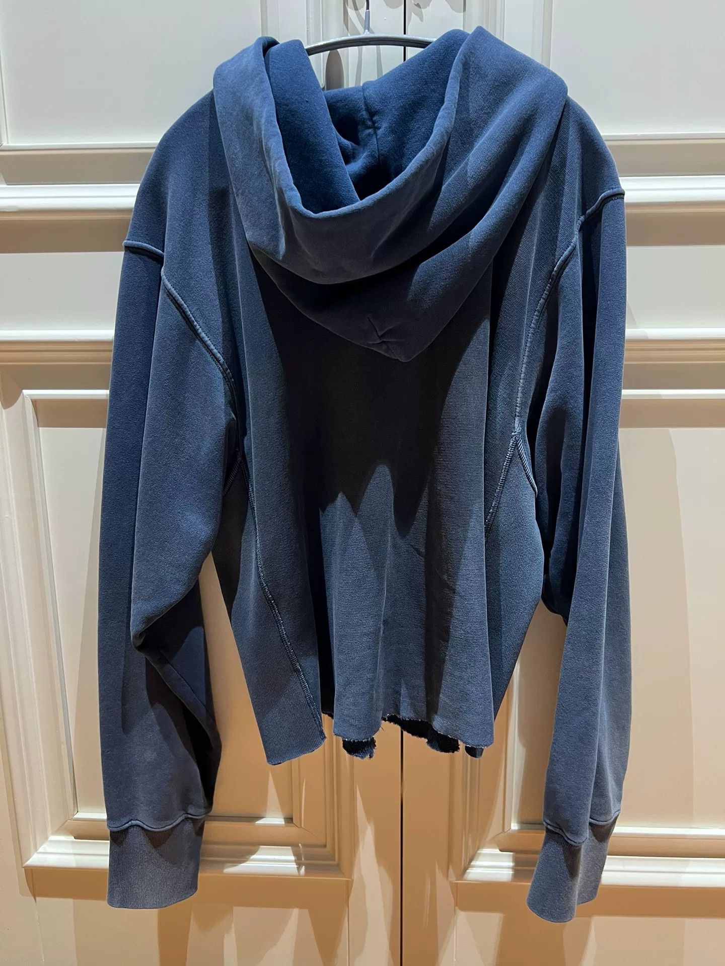 Maison Margiela Maison Margiela Blue Washed Hoodie Size US S / EU 44-46 / 1 - 2 Thumbnail