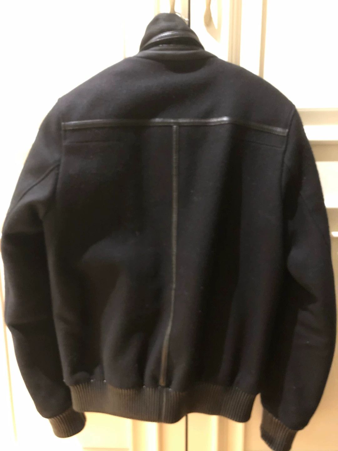 Dior Dior Homme Men's Wool Leather Trim Jacket Size US S / EU 44-46 / 1 - 2 Thumbnail
