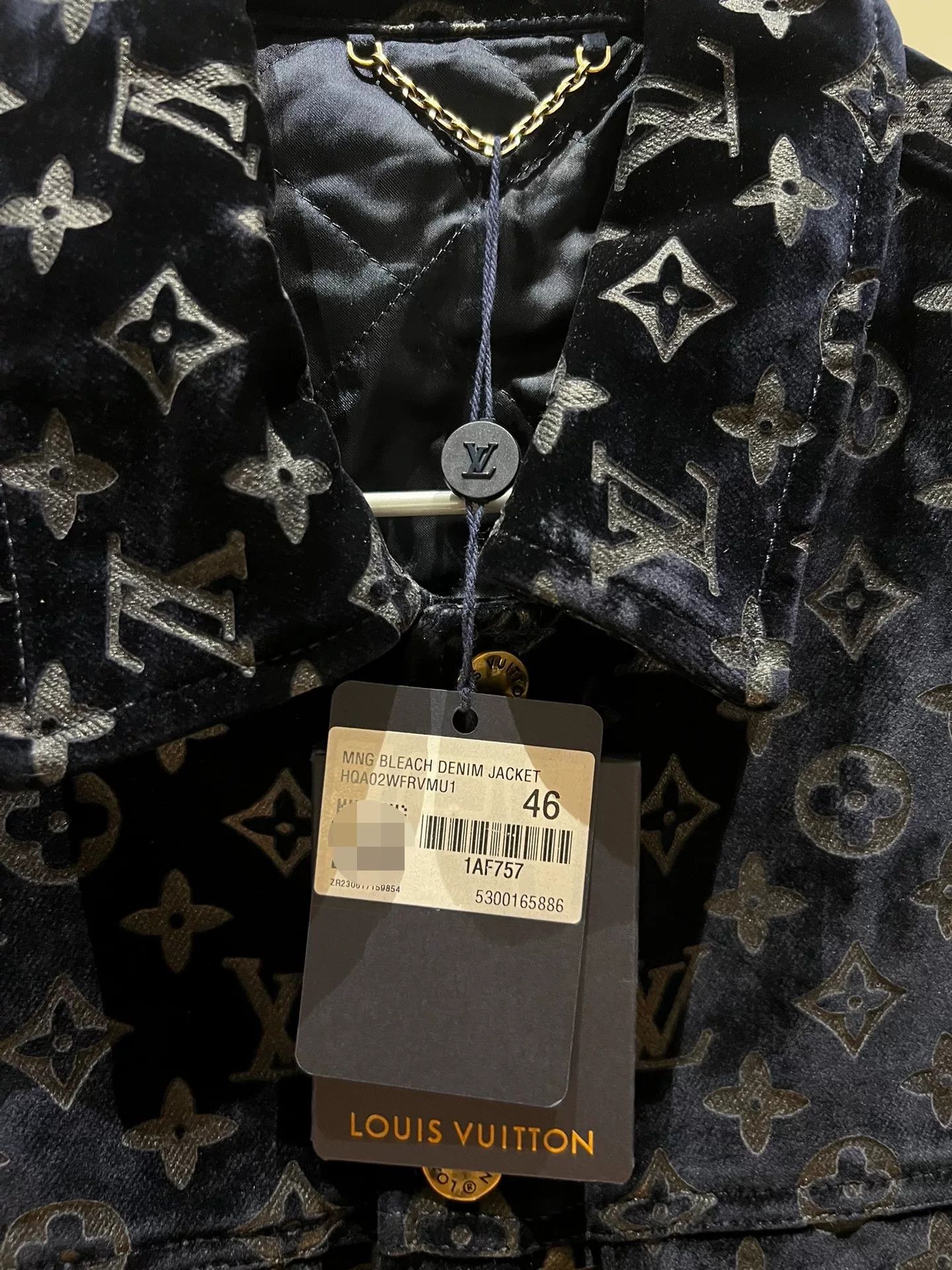 Louis Vuitton Louis Vuitton SS24 Flame Cloud Denim Jacket Size US S / EU 44-46 / 1 - 3 Thumbnail