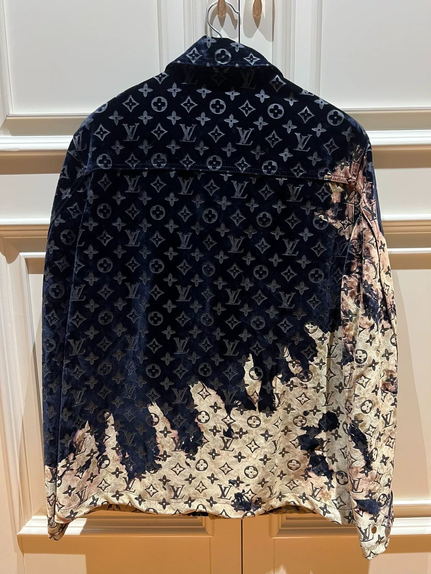 Louis Vuitton Louis Vuitton SS24 Flame Cloud Denim Jacket Size US S / EU 44-46 / 1 - 2 Thumbnail