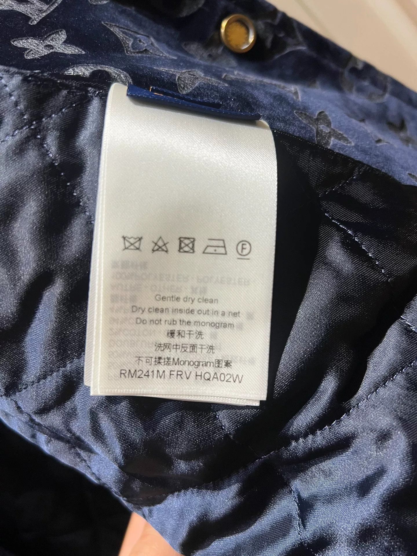 Louis Vuitton Louis Vuitton SS24 Flame Cloud Denim Jacket Size US S / EU 44-46 / 1 - 6 Thumbnail