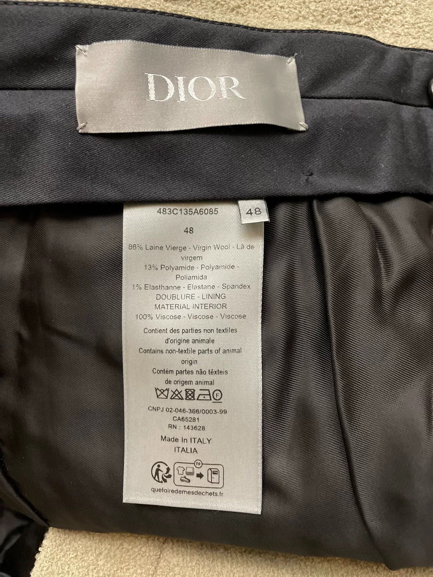 Dior Dior Men's 24SS Spring Summer Suit Set Size US M / EU 48-50 / 2 - 8 Thumbnail