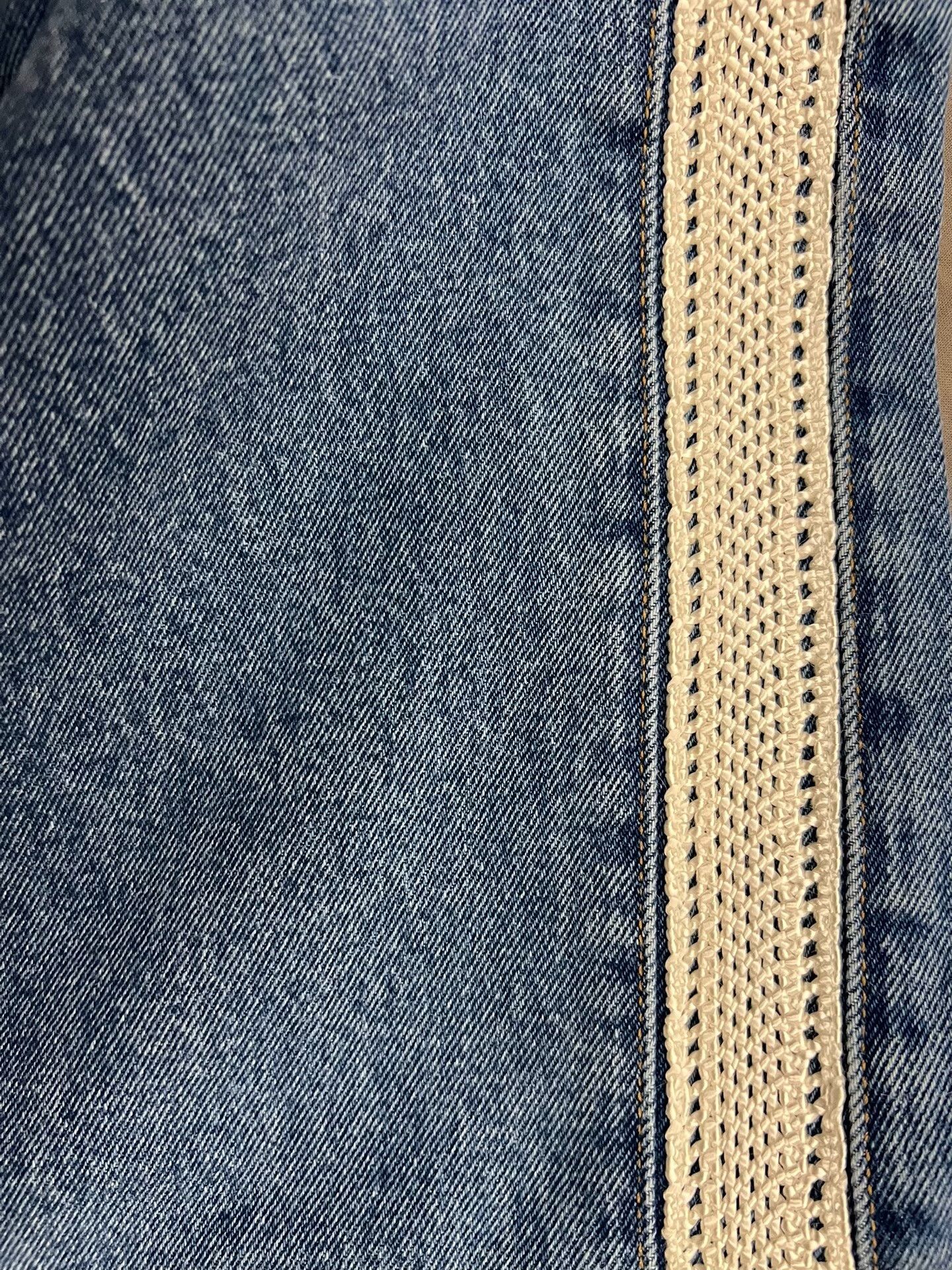 Wales Bonner Wales Bonner Men's Retro Blue Flared Jeans Size US 32 / EU 48 - 4 Thumbnail