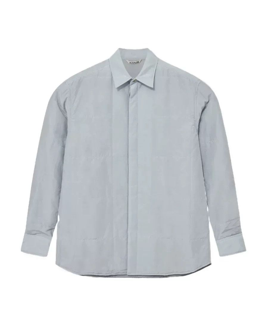 Auralee auralee Men's Light Blue Shirt Jacket Size US L / EU 52-54 / 3 - 6 Thumbnail