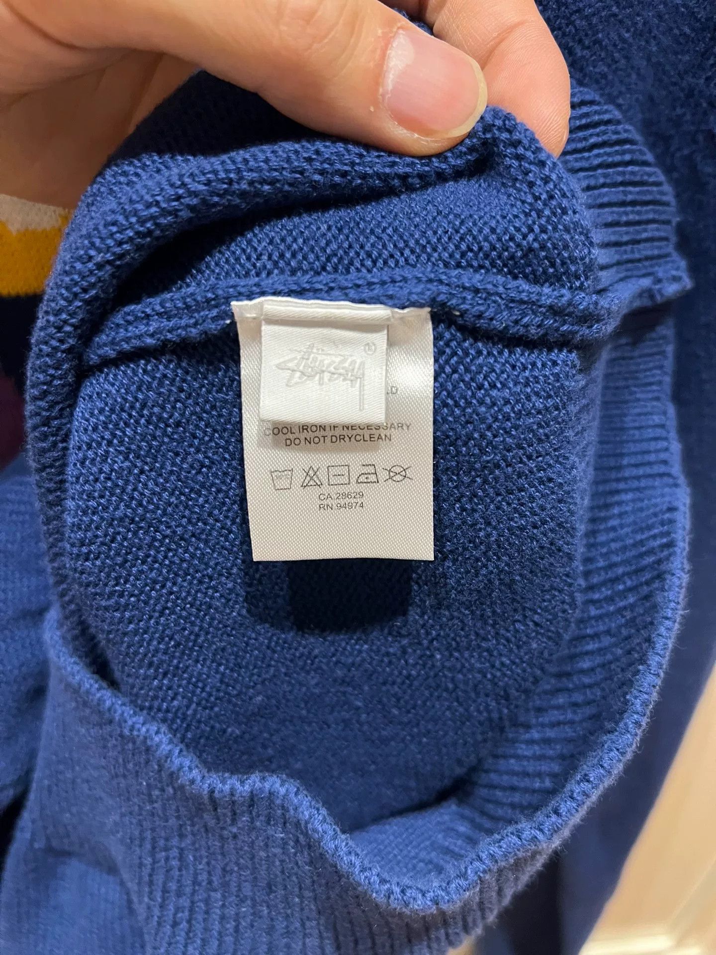 Stussy Stussy Letter Billiard Cotton Sweater Size US S / EU 44-46 / 1 - 4 Thumbnail