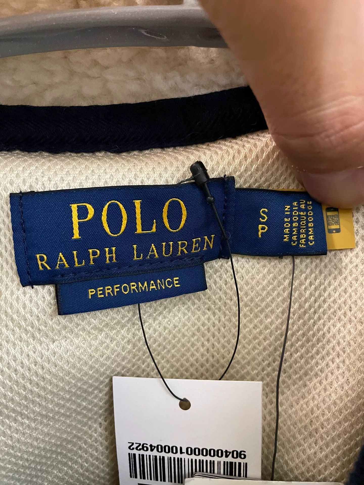 Polo Ralph Lauren Polo Ralph Lauren Fleece Nylon Jacket Size US S / EU 44-46 / 1 - 4 Thumbnail