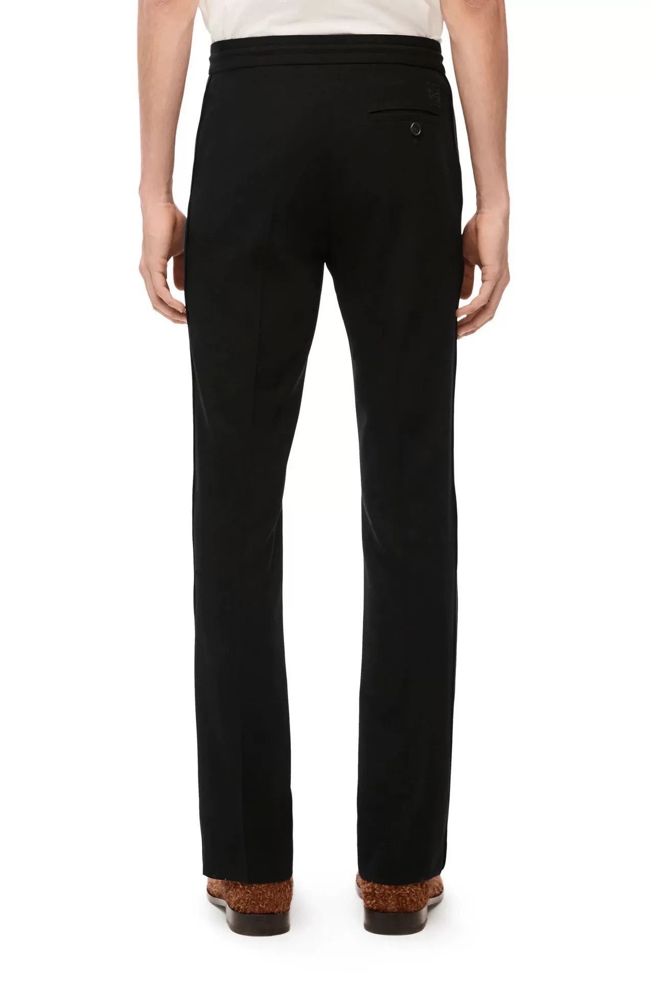 Loewe Loewe Men's Black Wool Track Pants Size US 32 / EU 48 - 9 Thumbnail