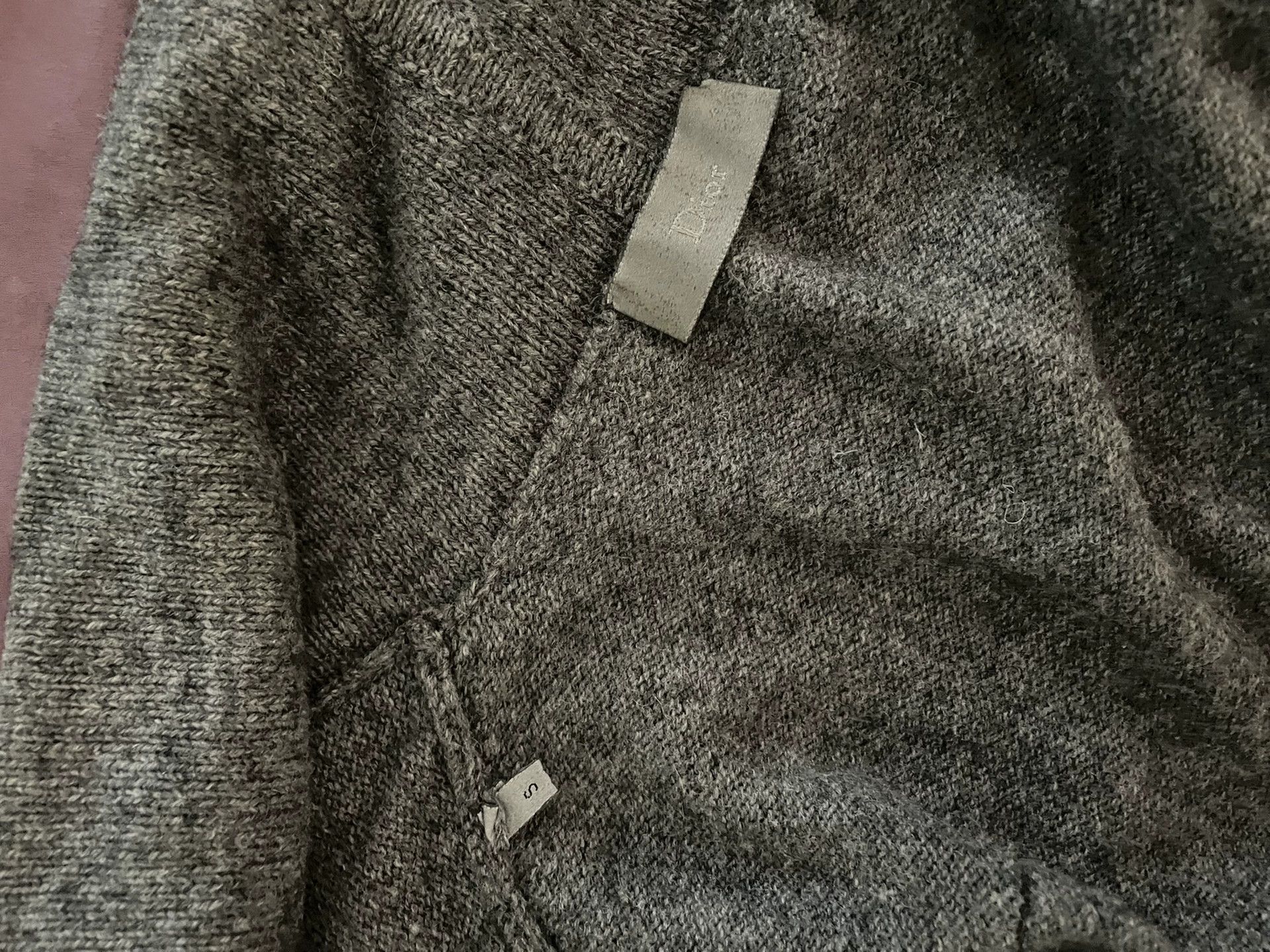Dior Dior Homme Camel Hair Scarf Cardigan Size US S / EU 44-46 / 1 - 3 Thumbnail
