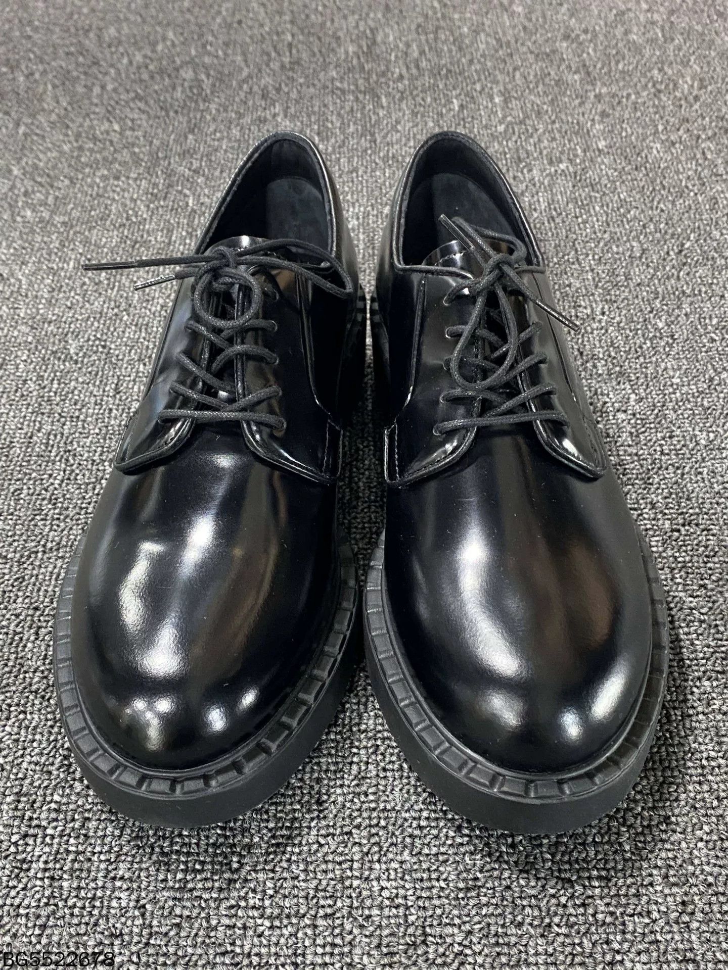Prada Prada Black Patent Leather Logo Loafers Size US 6 / IT 36 - 5 Thumbnail