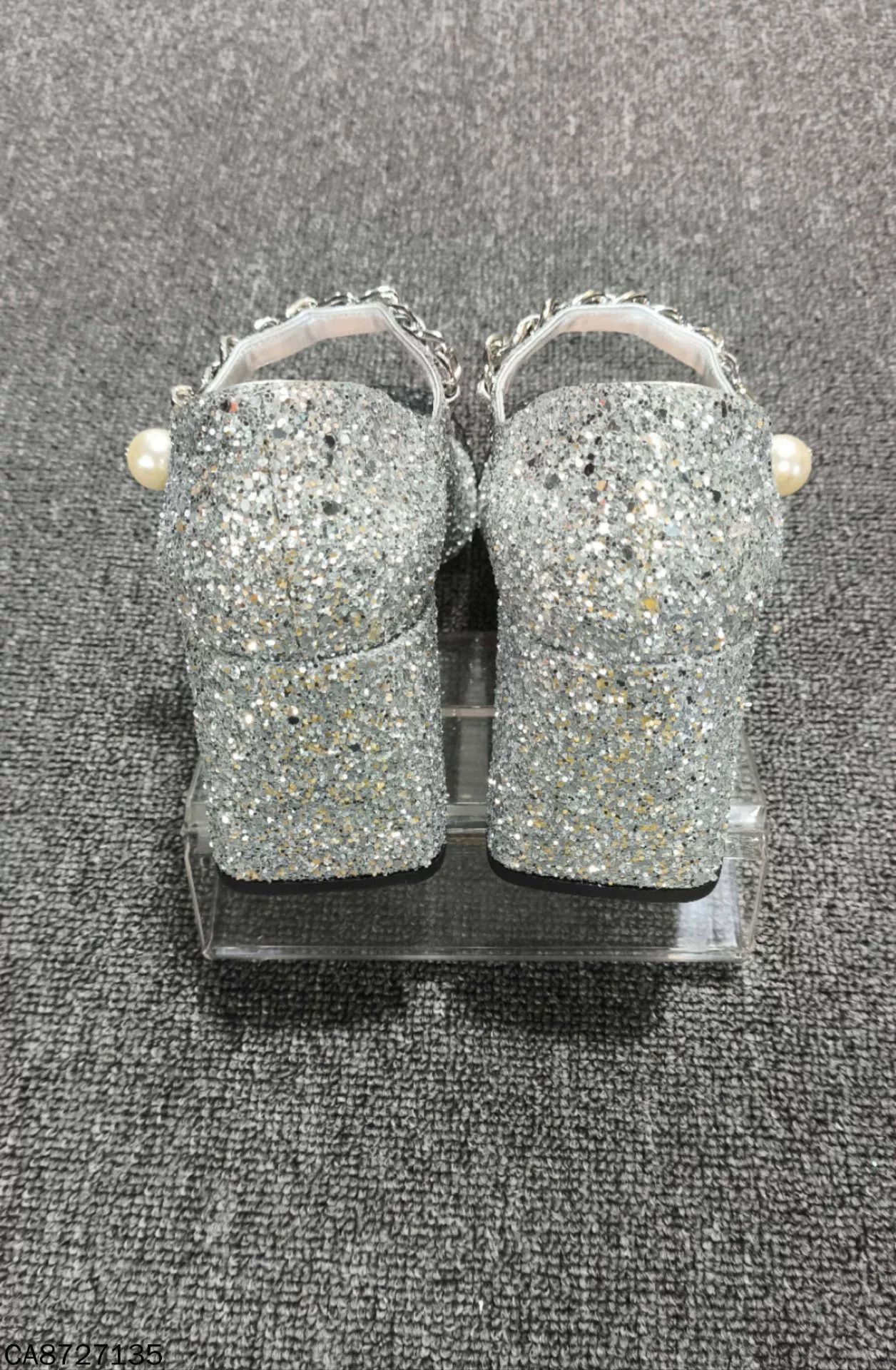 Miu Miu Glitter Mary Jane Shoes MIUMIU Size US 5.5 / IT 35.5 - 3 Thumbnail