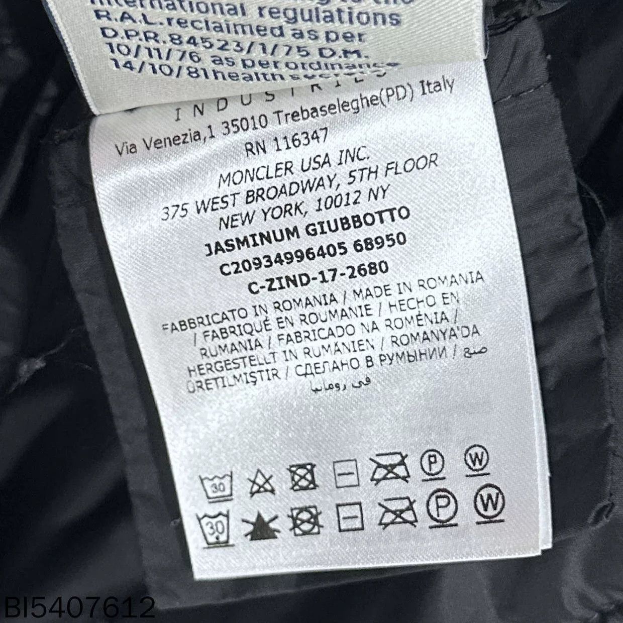 Moncler Moncler Jasminum Logo Down Jacket Size XS / US 0-2 / IT 36-38 - 7 Thumbnail