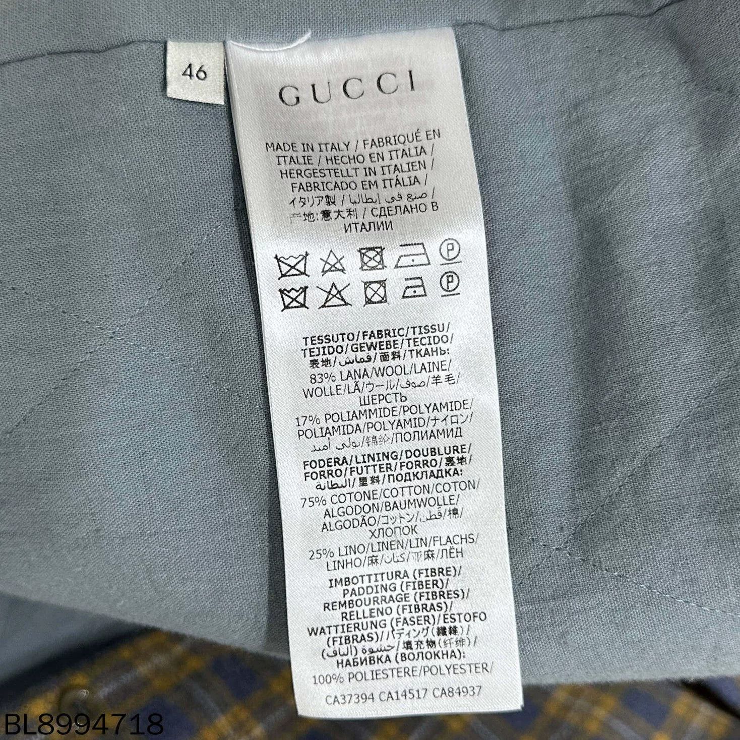Gucci Gucci Belt Logo Plaid Wool Vest Size US S / EU 44-46 / 1 - 6 Thumbnail