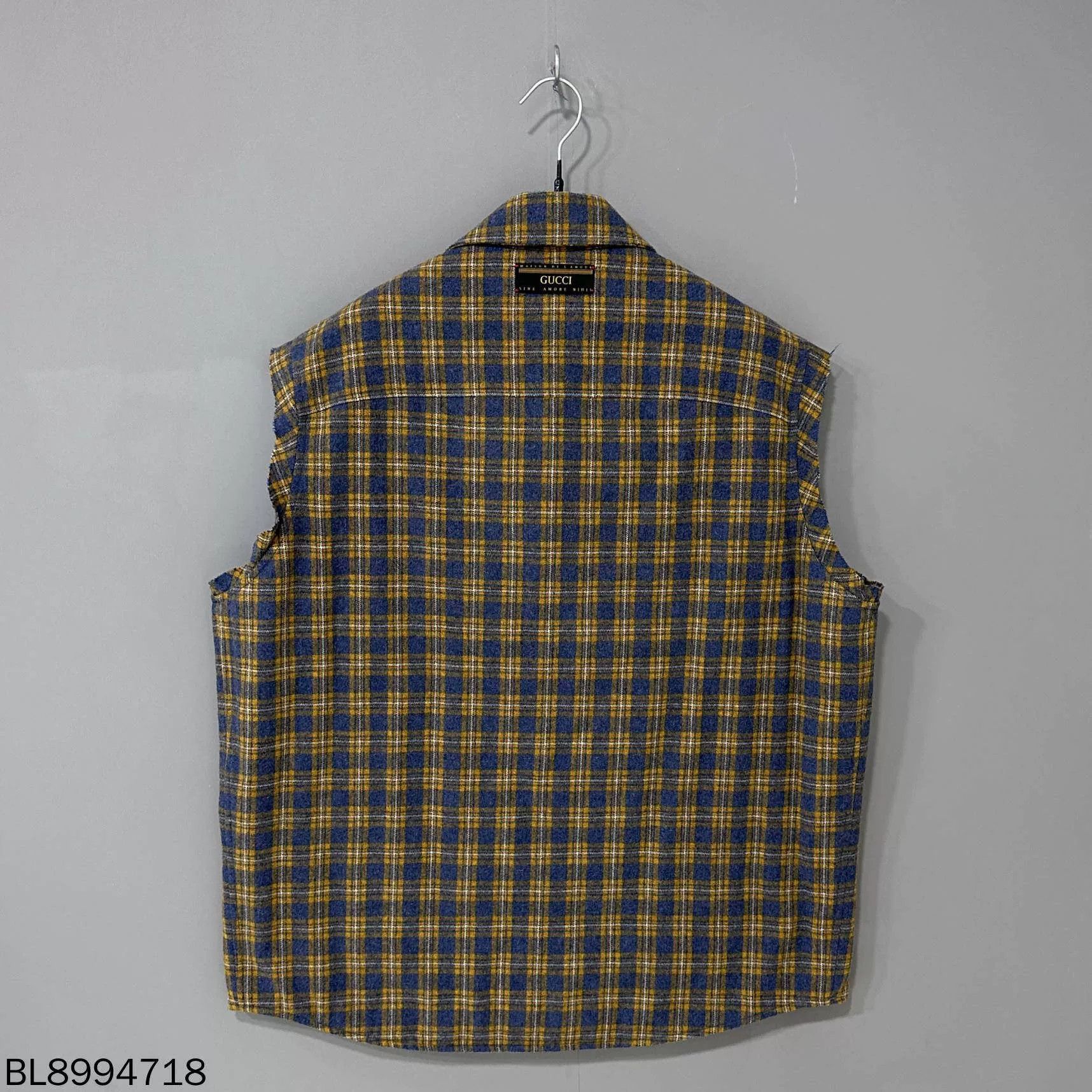 Gucci Gucci Belt Logo Plaid Wool Vest Size US S / EU 44-46 / 1 - 4 Thumbnail