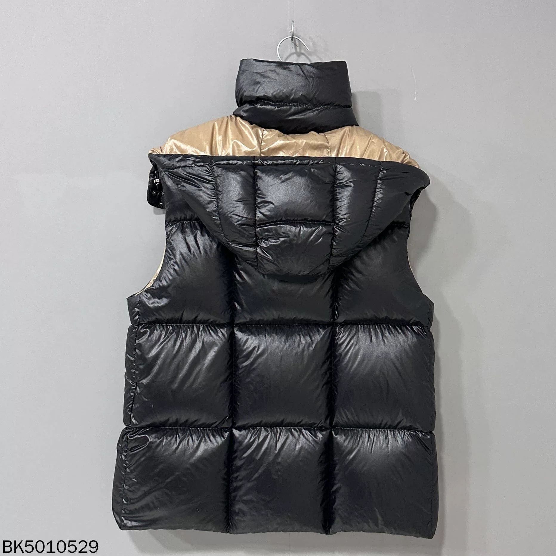 Moncler Moncler Parana Black Gold Down Vest Size US S / EU 44-46 / 1 - 4 Thumbnail