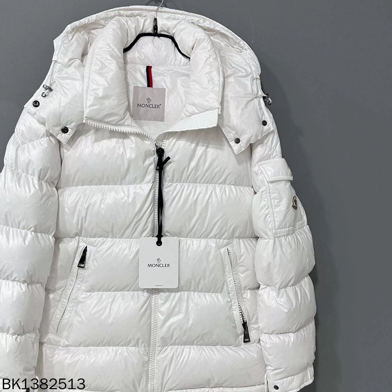 Moncler Moncler Maire White Down Jacket Size L / US 10 / IT 46 - 2 Thumbnail