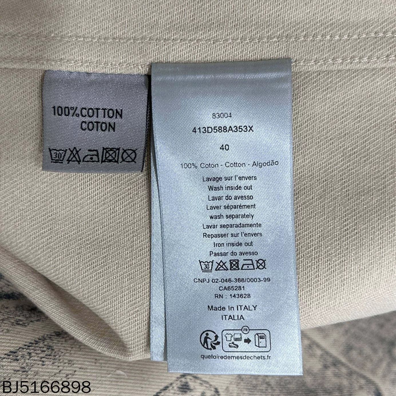 Dior New Washed Distressed Denim Jacket Dior Size US XXS / EU 40 - 6 Thumbnail