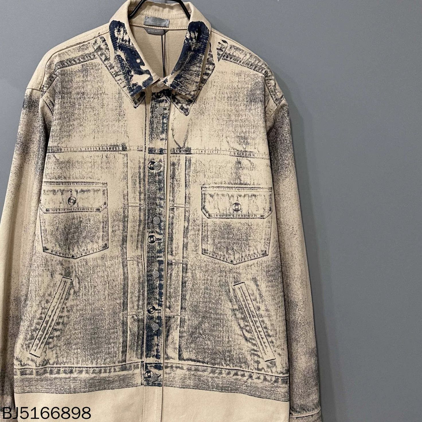 Dior New Washed Distressed Denim Jacket Dior Size US XXS / EU 40 - 2 Thumbnail