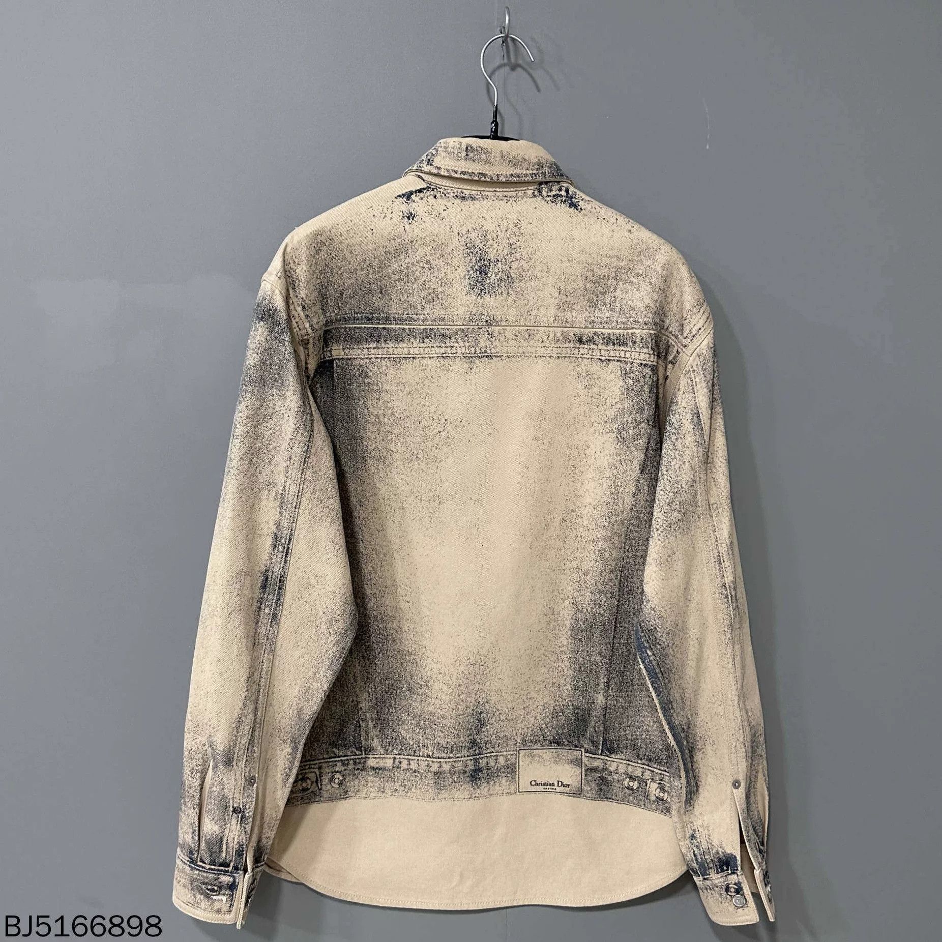 Dior New Washed Distressed Denim Jacket Dior Size US XXS / EU 40 - 3 Thumbnail
