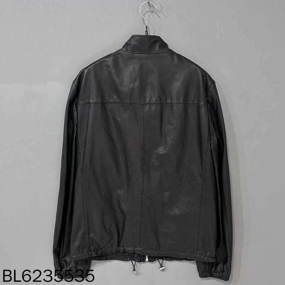 Prada Reversible Leather Triangle Logo Nylon Jacket Prada Size US M / EU 48-50 / 2 - 3 Thumbnail