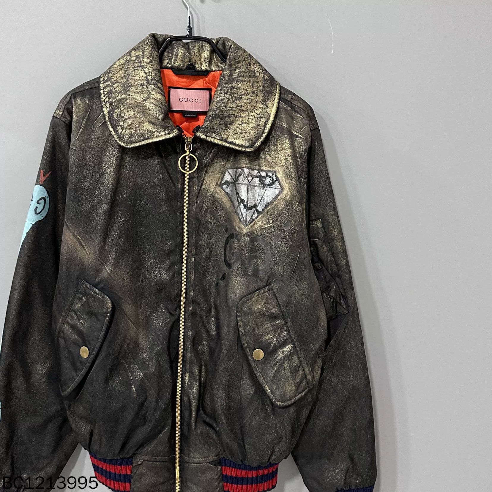 Gucci Gucci Skull Pilot Cotton Jacket Size XS / US 0-2 / IT 36-38 - 2 Thumbnail