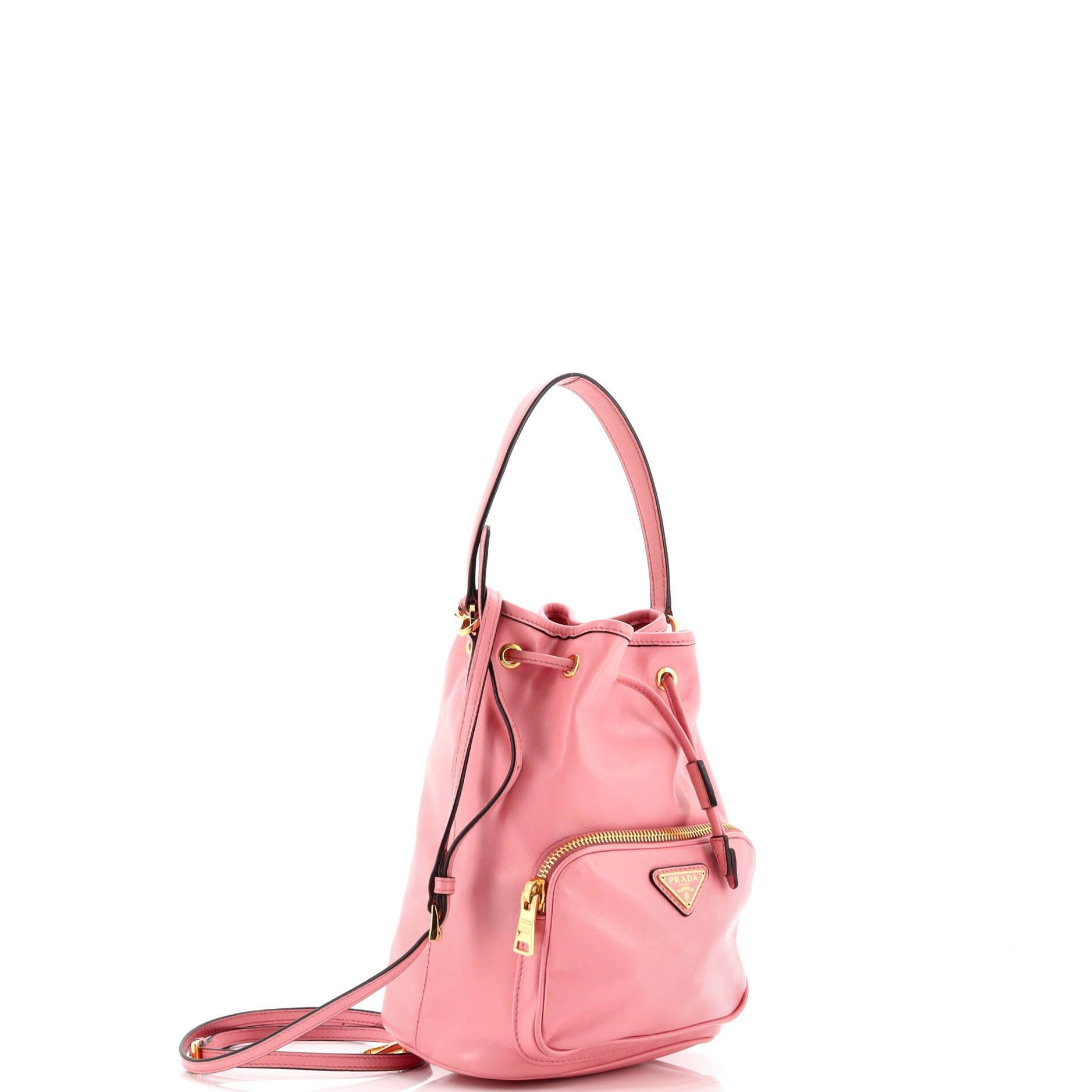 Prada Drawstring Pocket Bucket Bag Size ONE SIZE - 2 Thumbnail