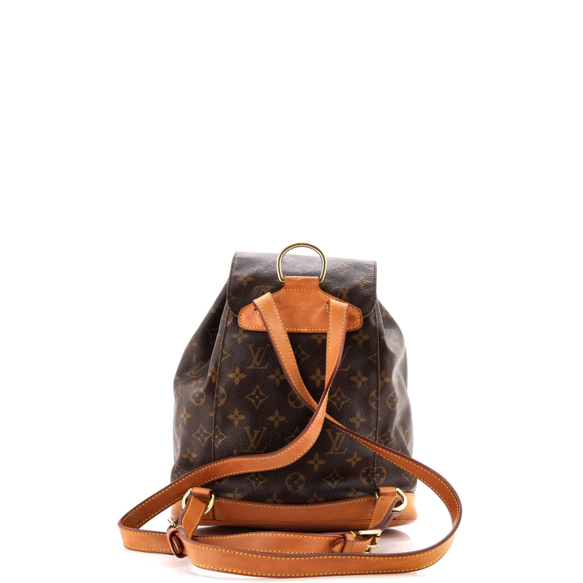 Louis Vuitton Vintage Montsouris Backpack Size ONE SIZE - 3 Thumbnail