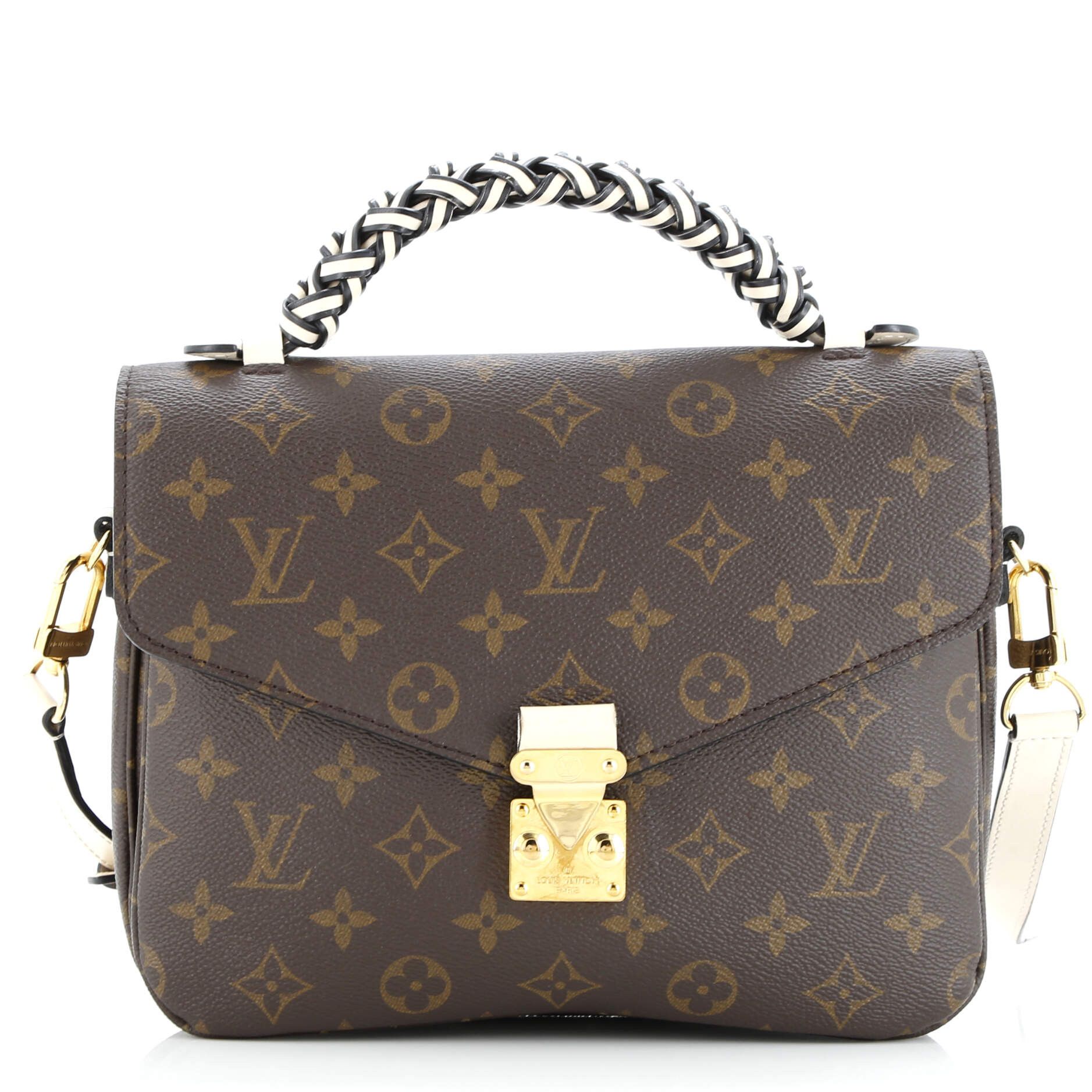 Braided Handle Pochette Metis