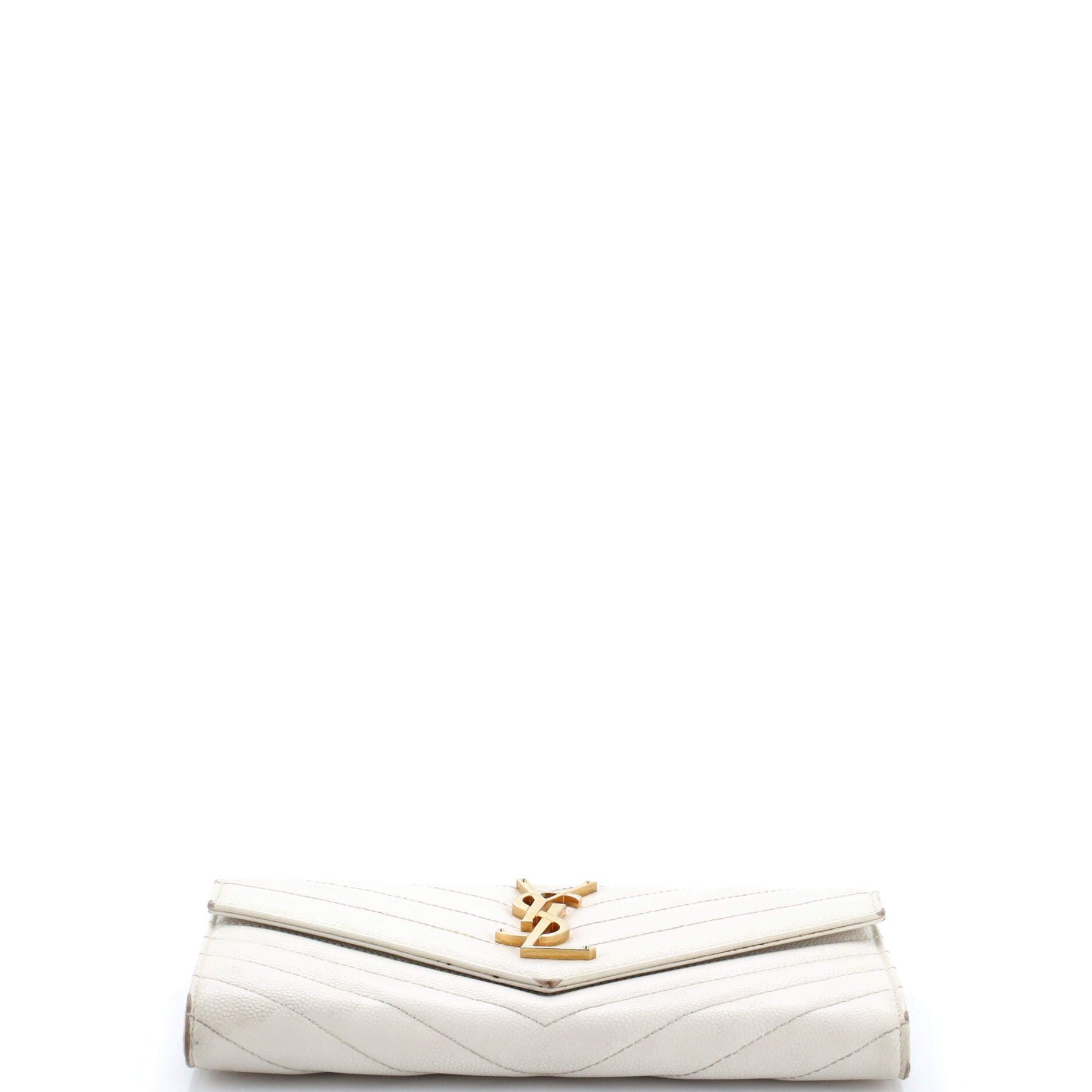 Saint Laurent Paris Classic Monogram Flap Wallet Size ONE SIZE - 4 Thumbnail