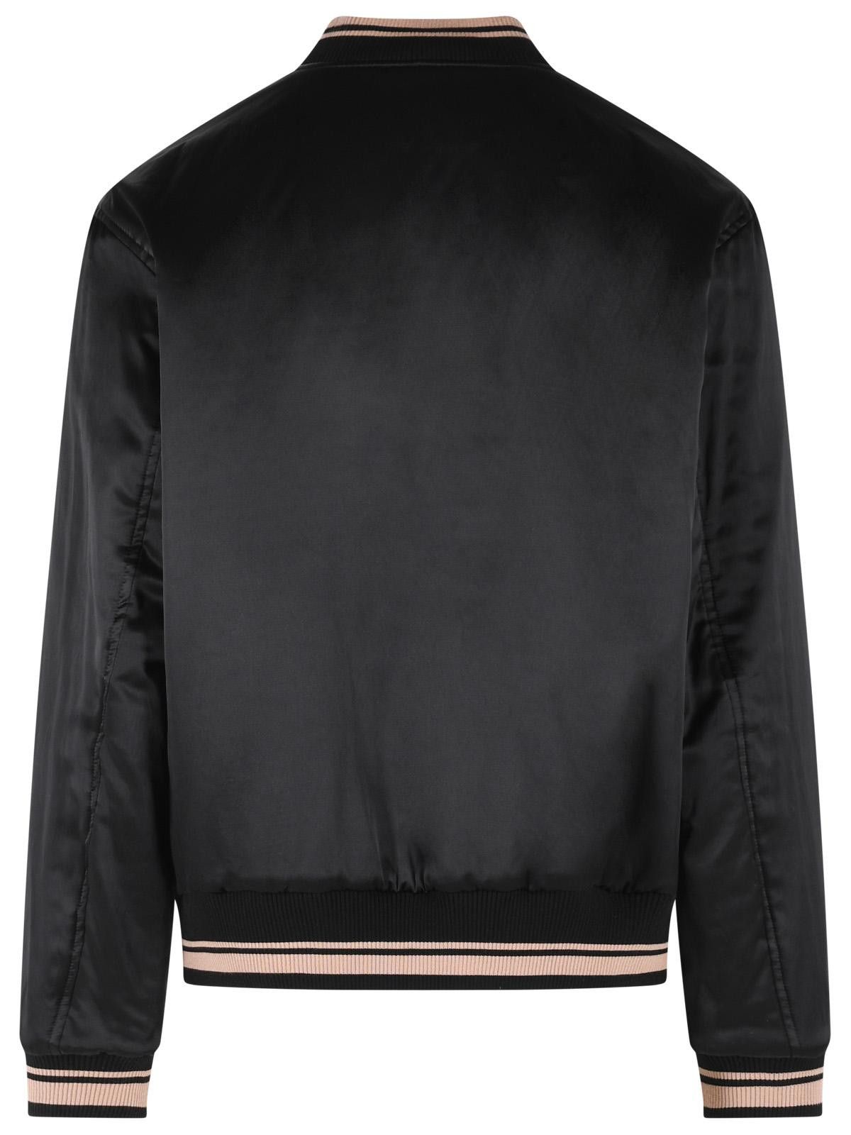 Dries Van Noten DRIES VAN NOTEN 'Volker' Reversible Bomber Jacket In Pink Viscose Blend Size US L / EU 52-54 / 3 - 6 Thumbnail
