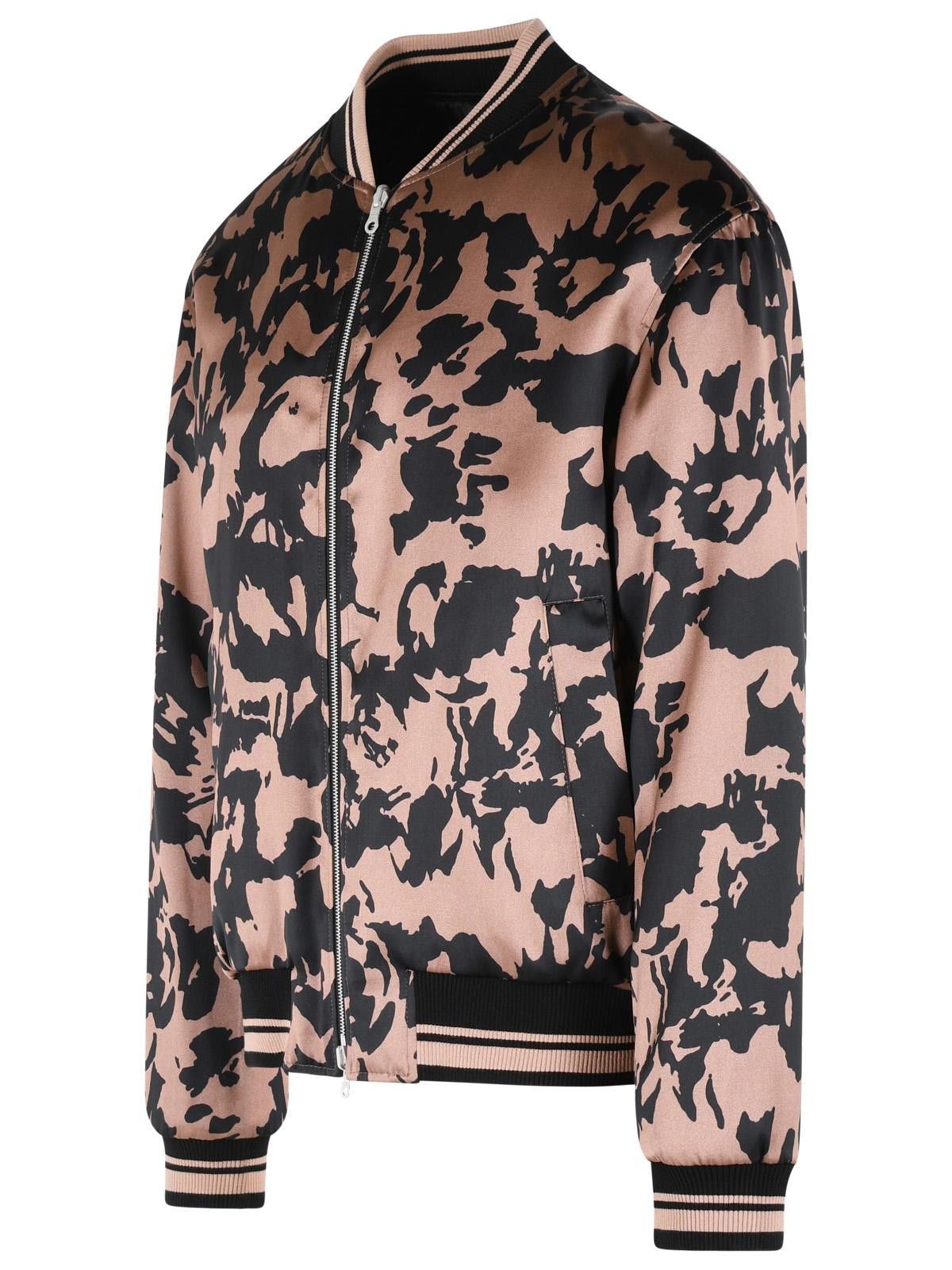 Dries Van Noten DRIES VAN NOTEN 'Volker' Reversible Bomber Jacket In Pink Viscose Blend Size US L / EU 52-54 / 3 - 2 Thumbnail