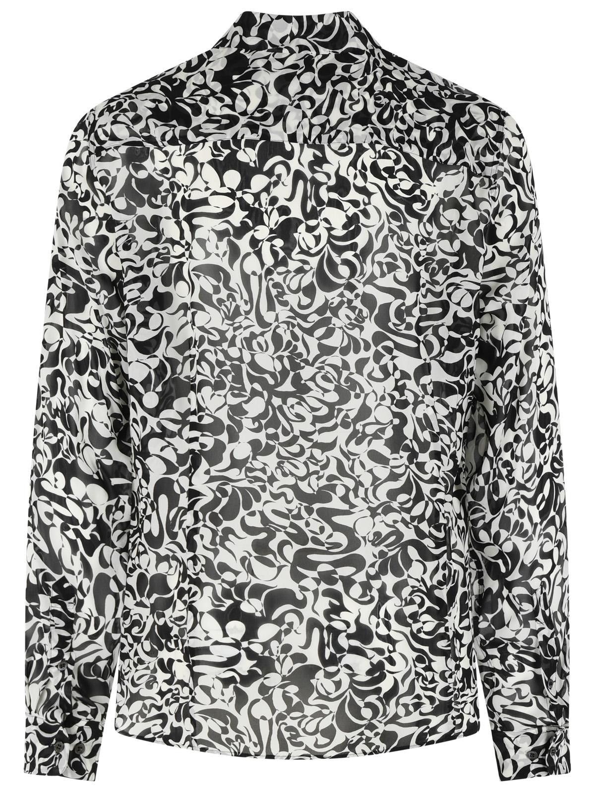 Dries Van Noten DRIES VAN NOTEN 'Carvies' Black Viscose Shirt Size US L / EU 52-54 / 3 - 3 Thumbnail